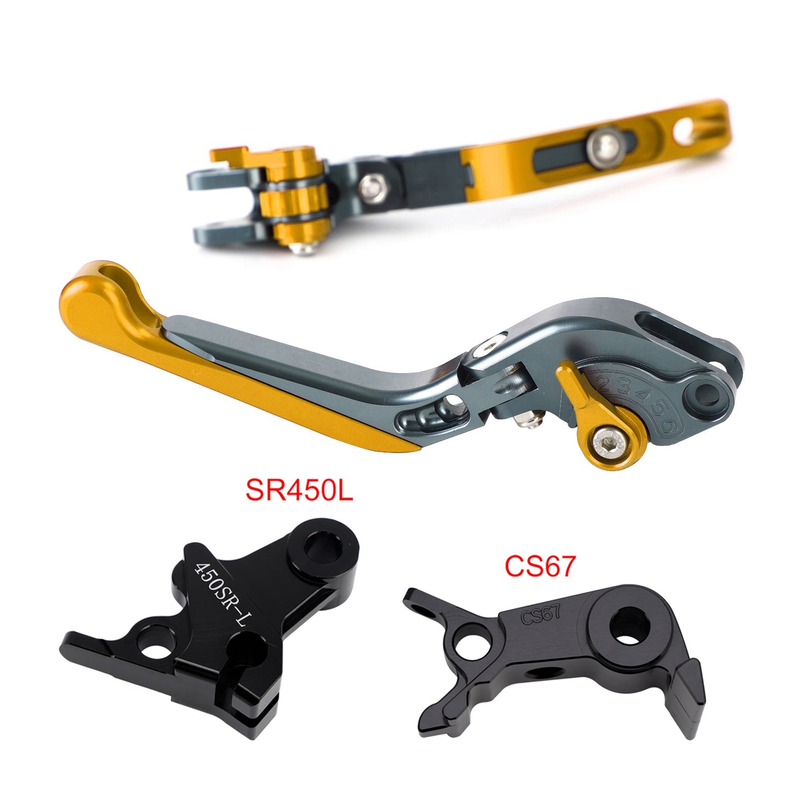 Levier de frein et d'embrayage réglable compatible avec VOGE DS900X 900DSX 2024-2026
