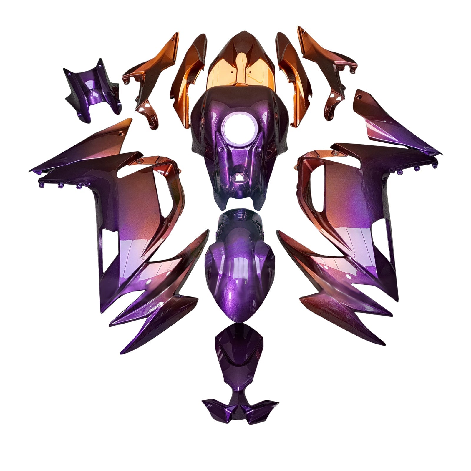 Komplet za injekcijo ABS za Kawasaki ER-6F Ninja650 2020-2025