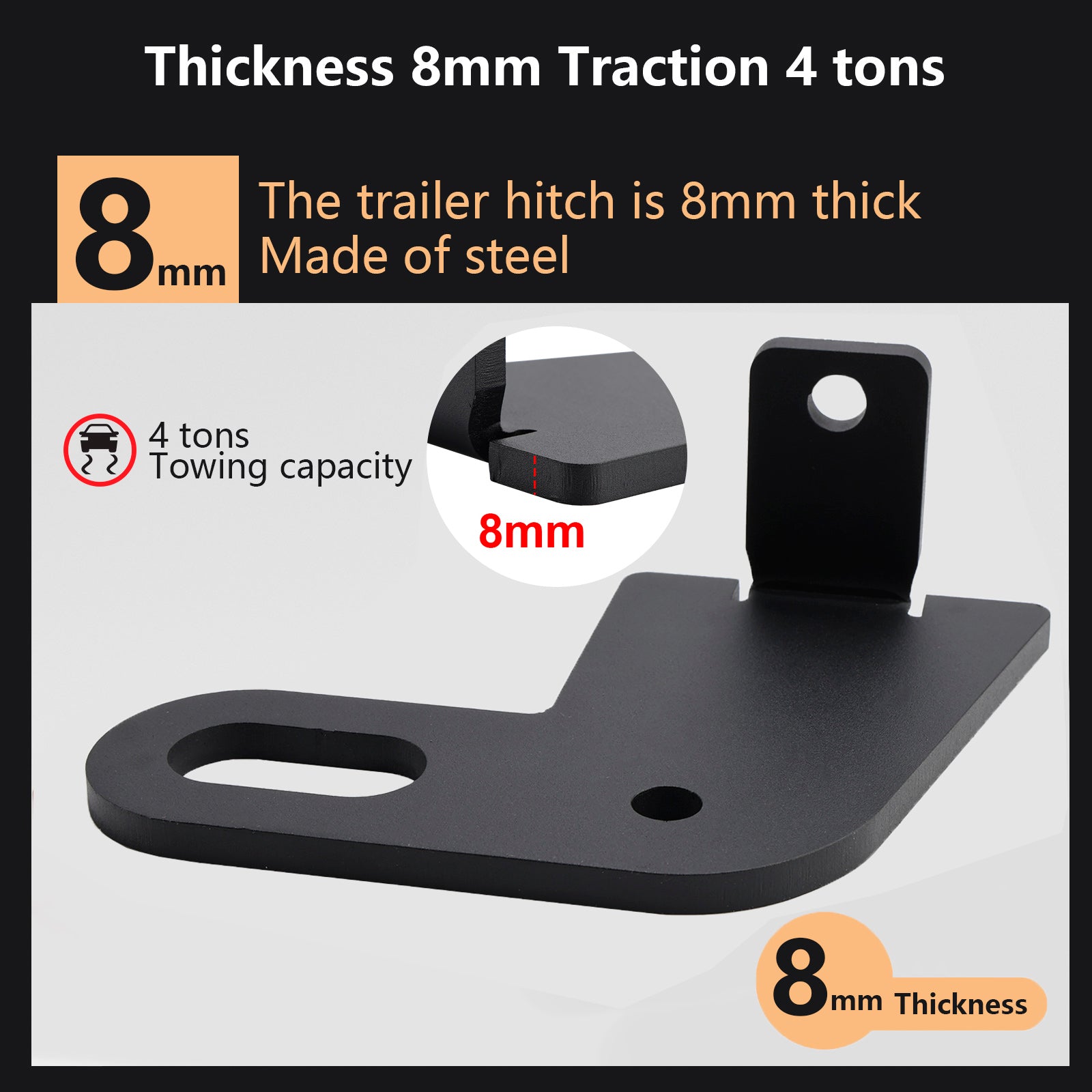 Suzuki Jimny JB64W JB74 2019-2023 2 pièces arrière gauche & Attelage de remorque droit