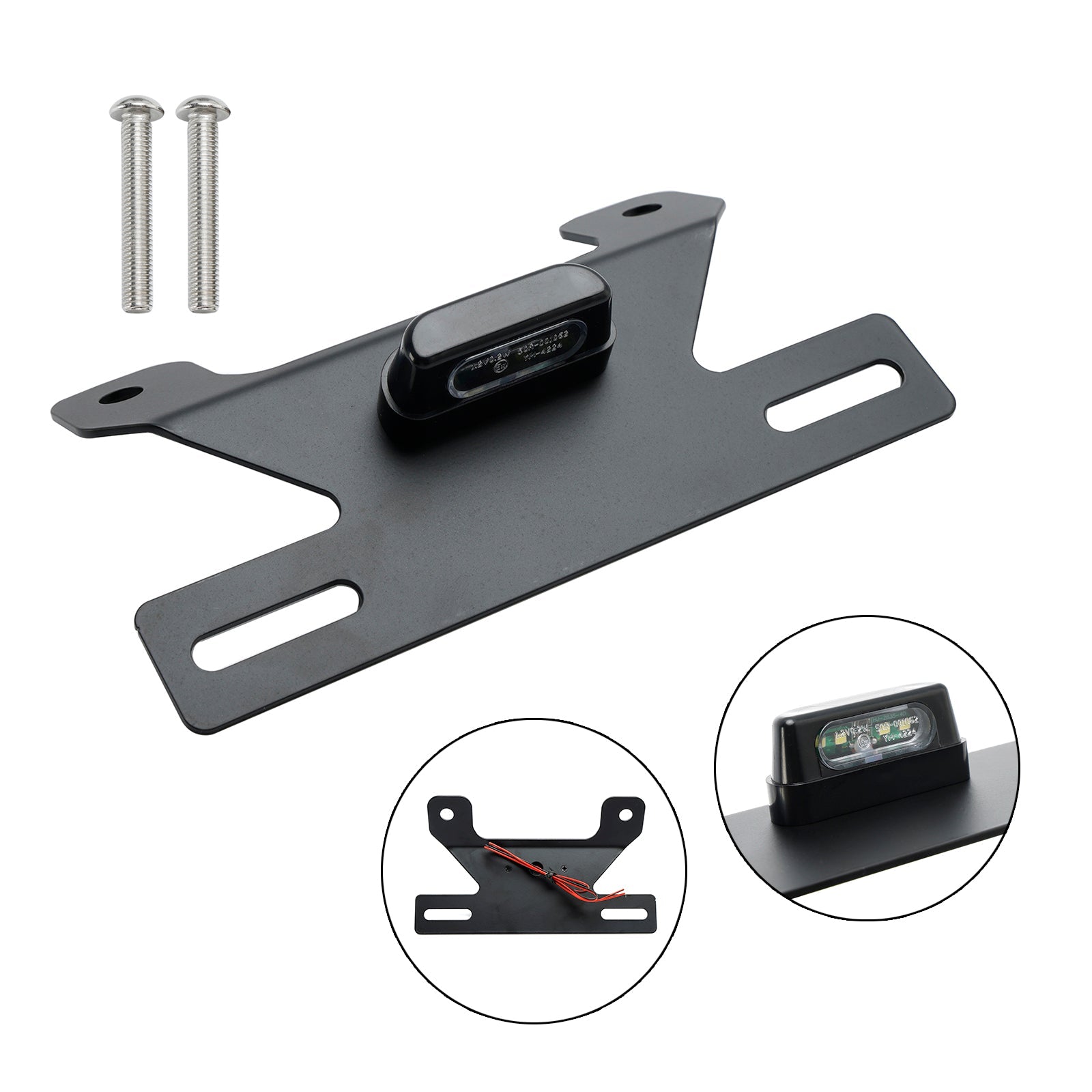 Support de plaque d'immatriculation Husqvarna Svartpilen 125 250 401 2019-2023