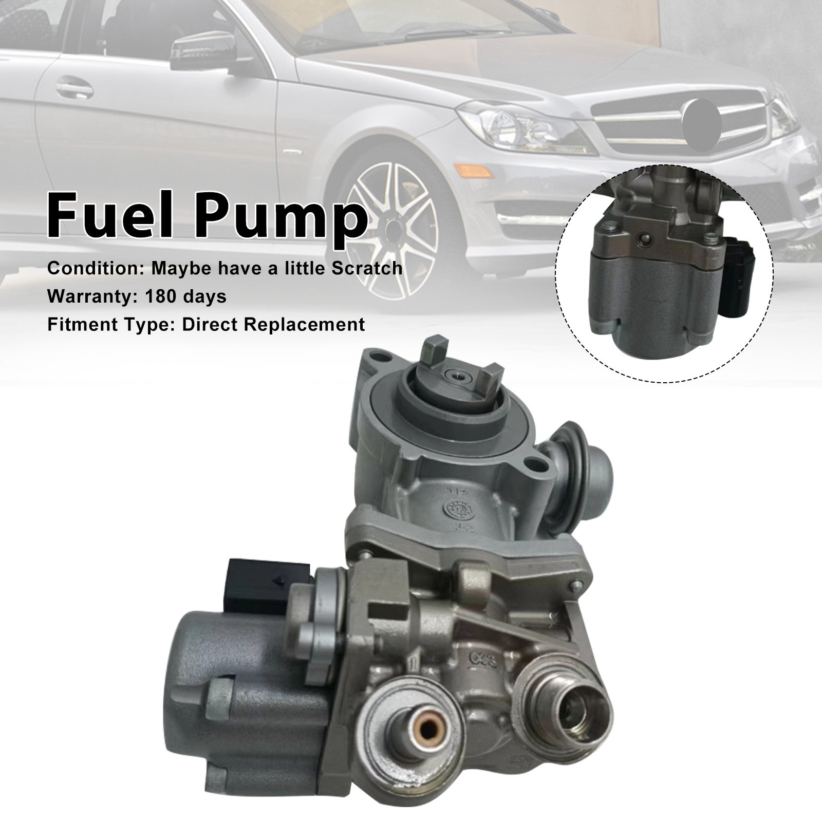 Pompe à carburant haute pression pour MERCEDES-BENZ C250 1.8L L4 Turbo (2012-2015) A2710703501