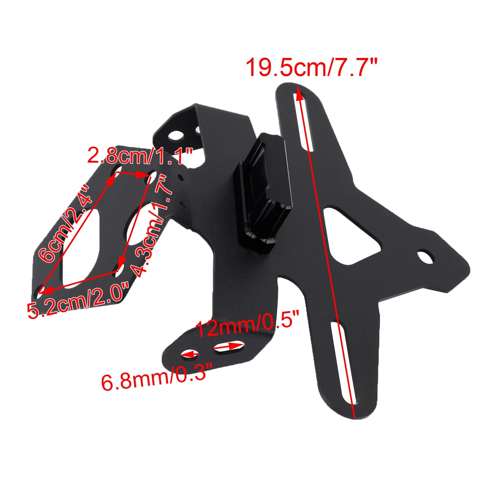 Držalo za registrsko tablico'Registracija združljiva s Street Triple 765 R/RS 2020–2025