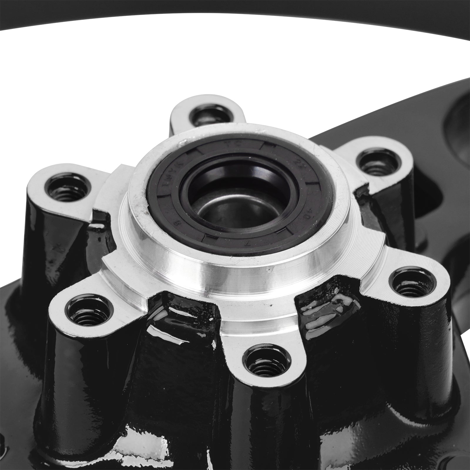 Musta etureuna 17x3,5""Aprilia Tuono 660 (2021-2024) - Viite : 2B005585