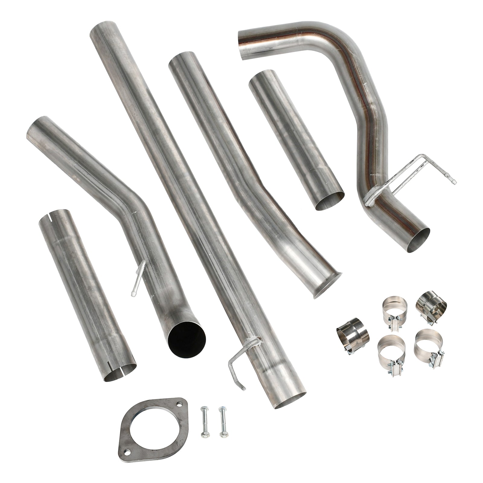 Ford Powerstroke 6.7 dizel 2011–2019 4" DPF Racing Downpipe Delete - Cab & Chassis Rear