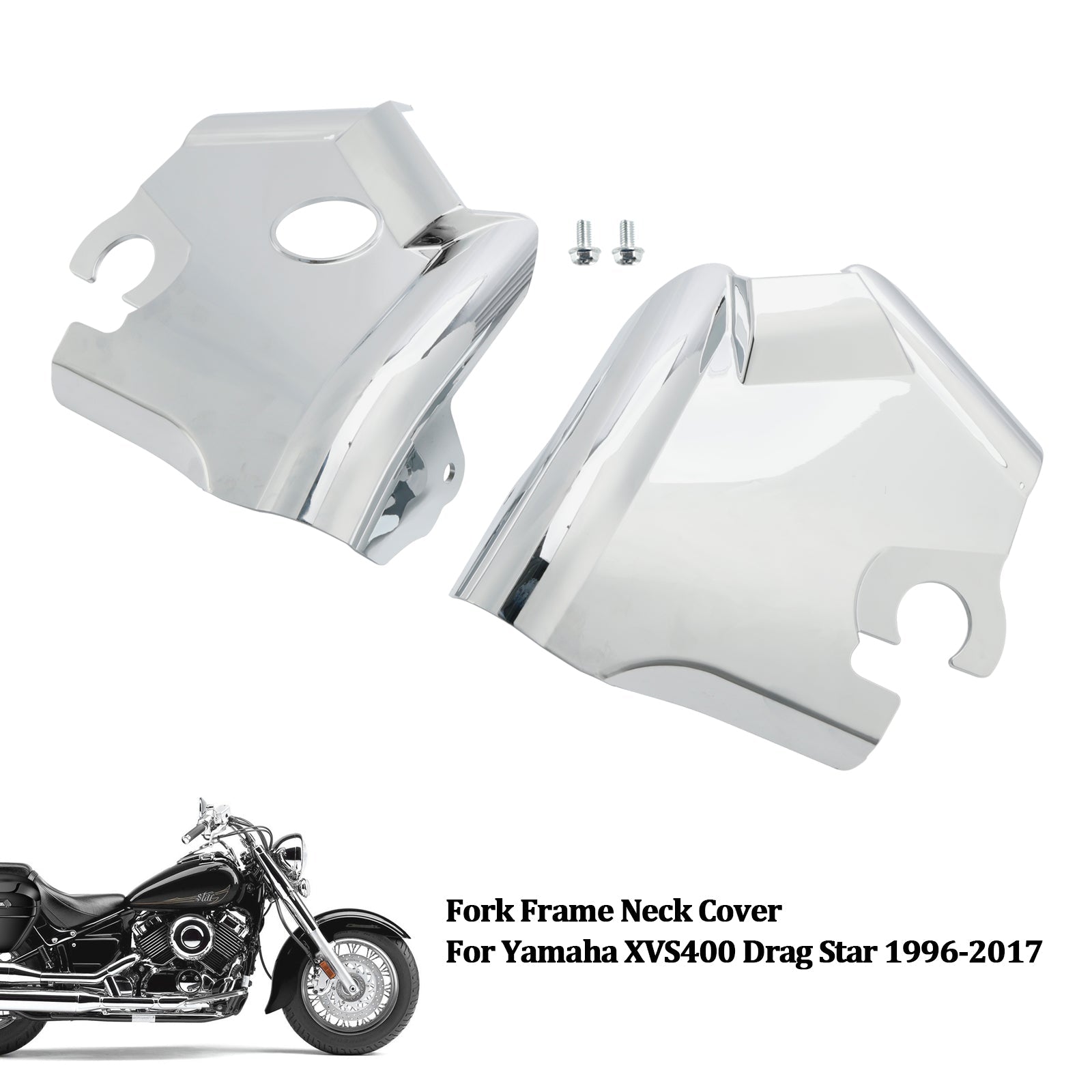 1996-2017 Yamaha XVS400 Drag Star Fourche Cover Cover