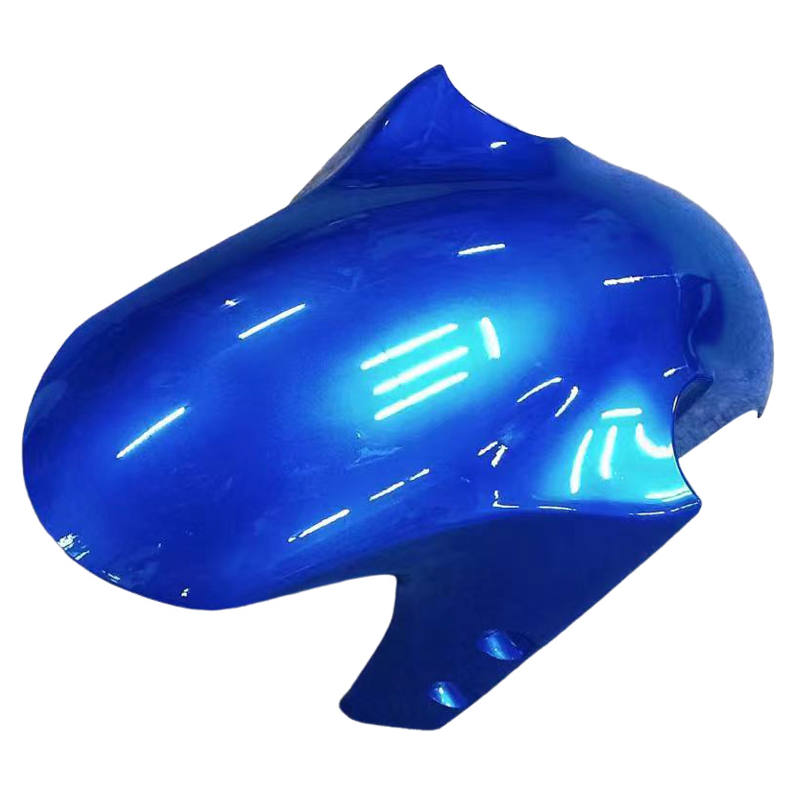 Kit de carénage en plastique ABS moulé par injection bleu pour Yamaha YZF R1 2000-2001