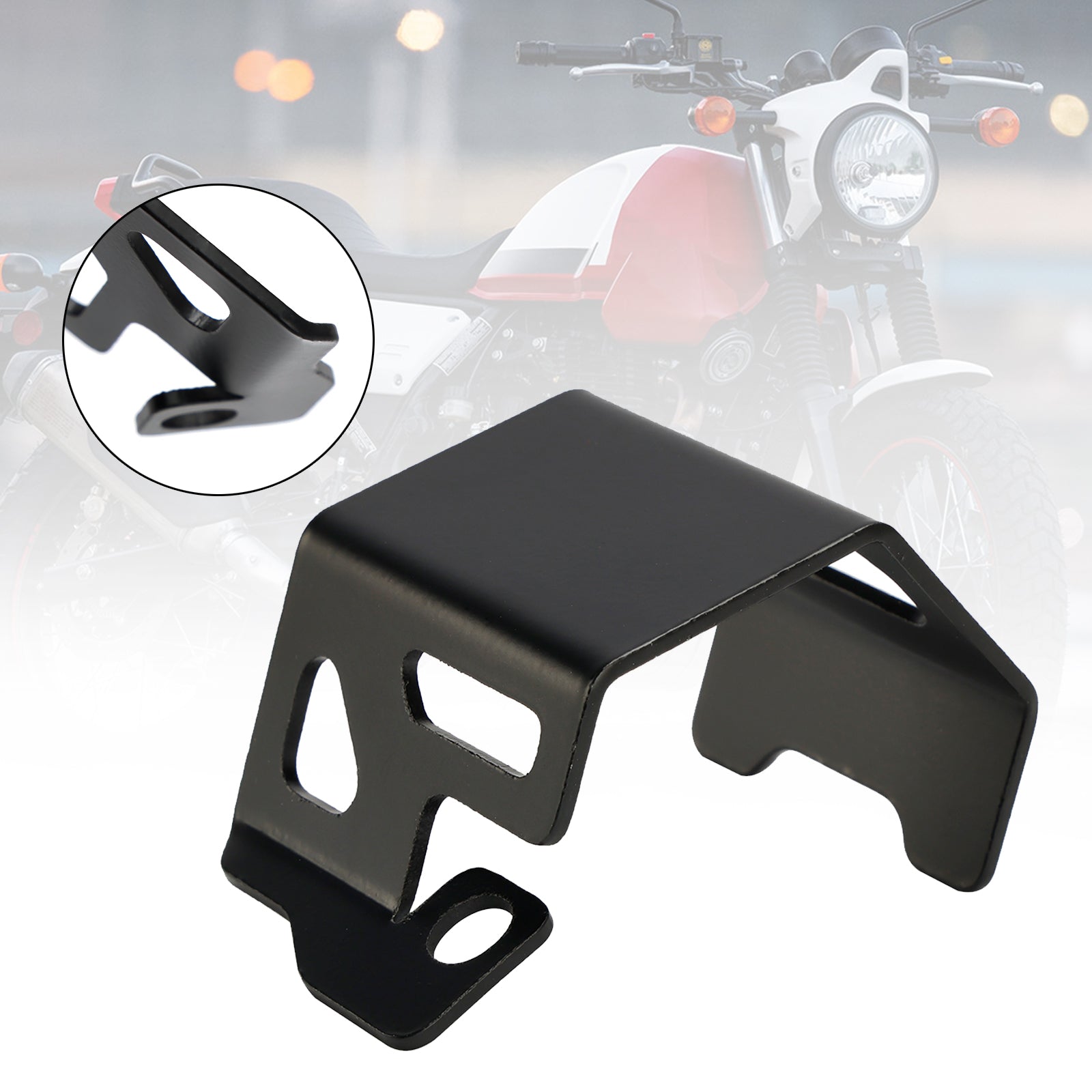 SCRAM 411 beschermhoes voor remvloeistofreservoir achter 2021-2023