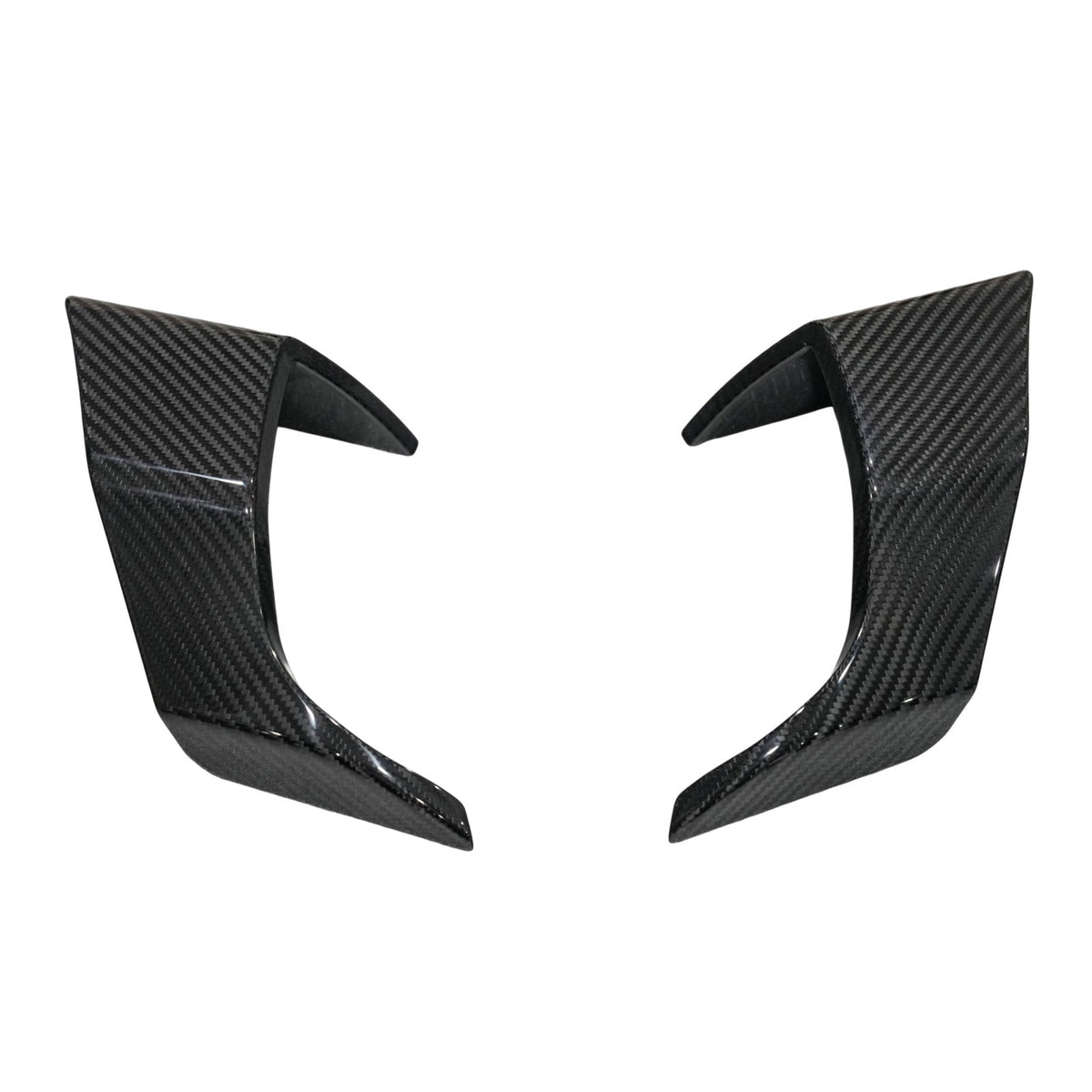 Embellecedor de rejilla de ventilación lateral de fibra de carbono auténtica para Mercedes-Benz Clase G. W465 (desde 2025)