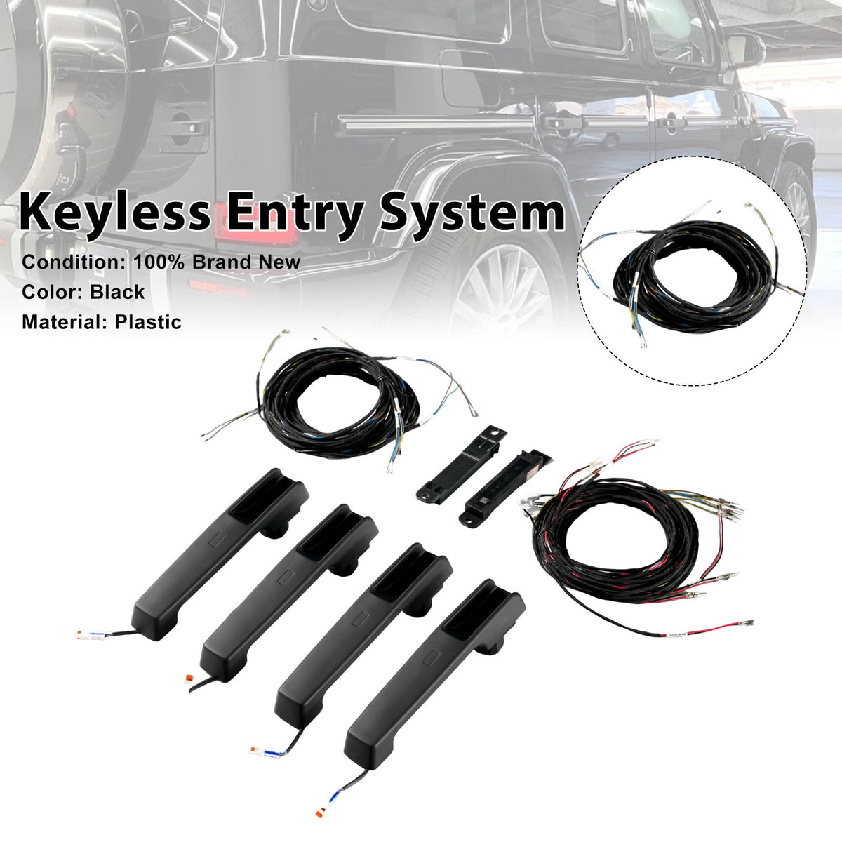 Keyless-Go Keyless-Entry-System, kompatibel mit Mercedes-Benz G-Klasse 2025+ 5-Türer