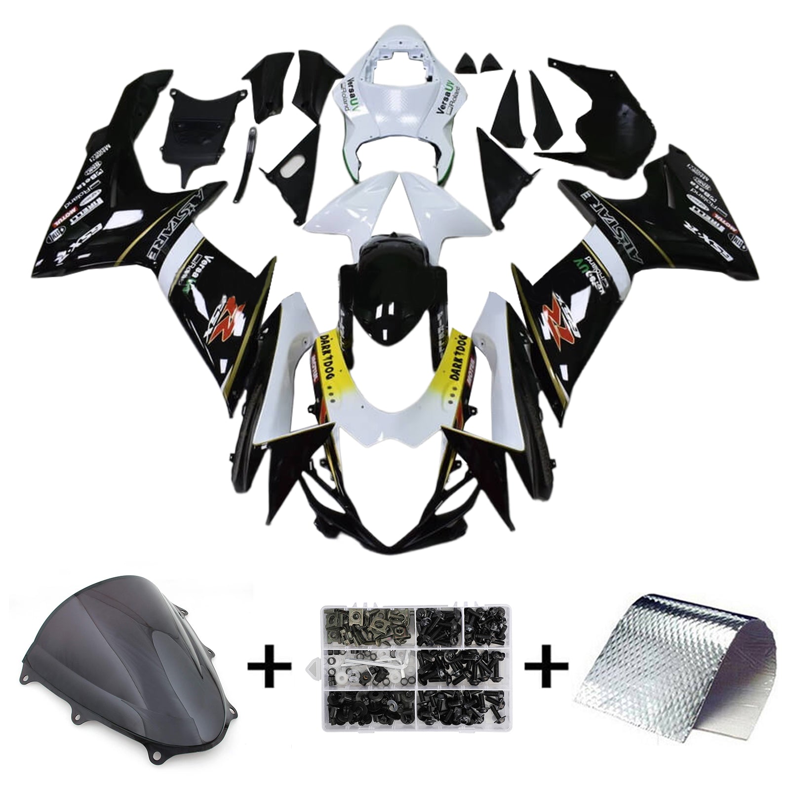 2011-2025 Suzuki GSXR 600/750 K11 Kit de carénage injection Amotopart Bodywork Plastic