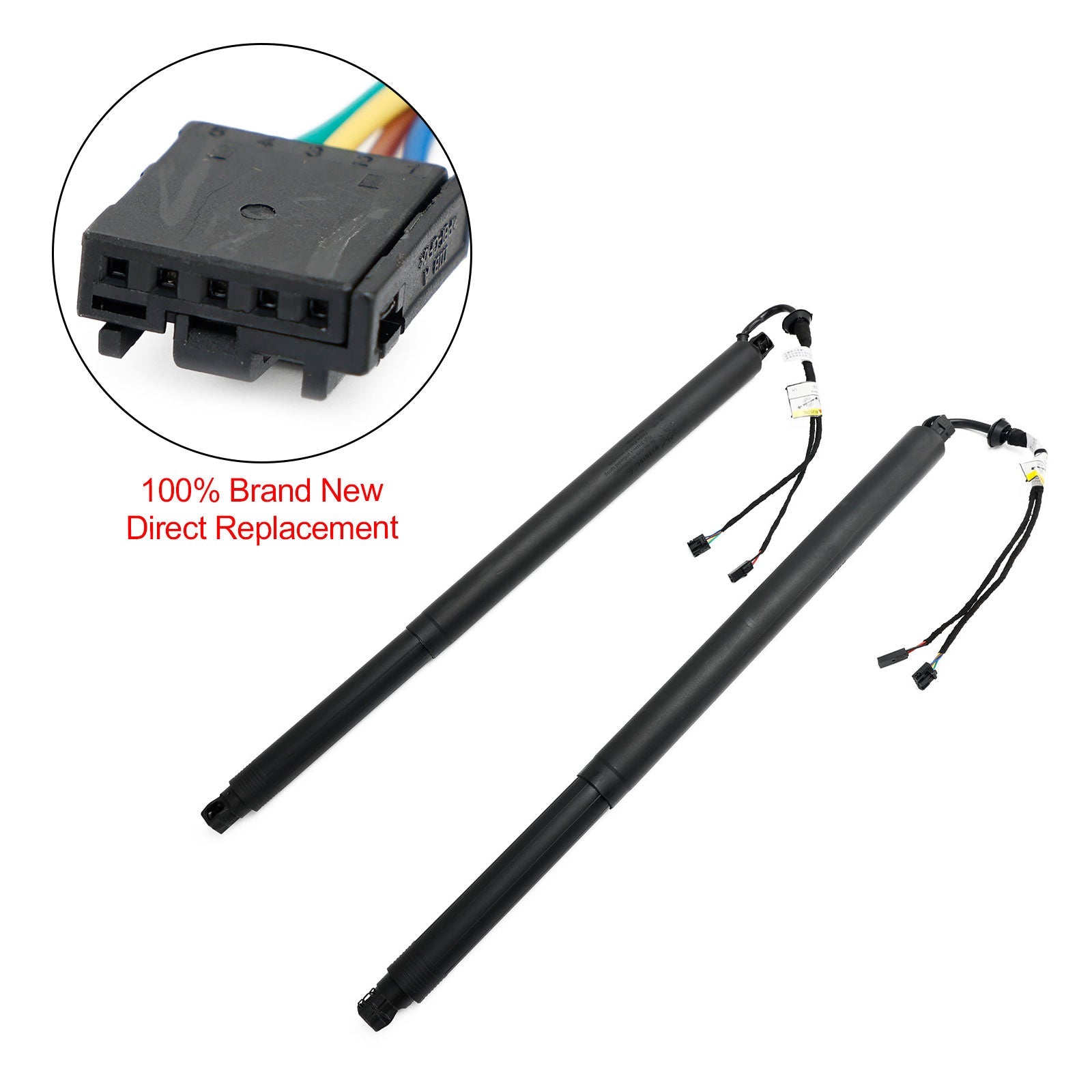 Elektrische gasveren voor de achterklep (2 stuks) voor Skoda Octavia III Combi (5E) (2012-2021) - Onderdeelnummers : 5E9827852F en 5E9827851F