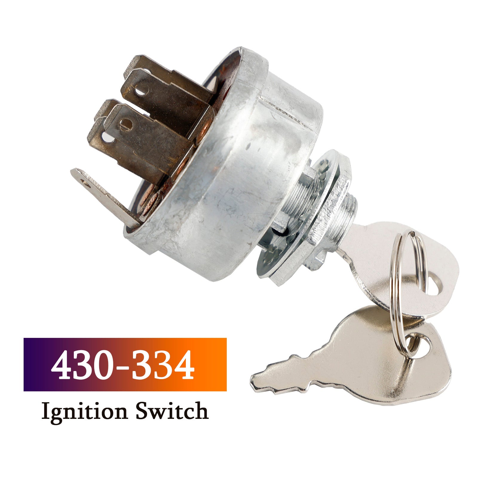 Remplacez les clés de contacteur d'allumage pour tondeuse à gazon Toro 430-334 430954