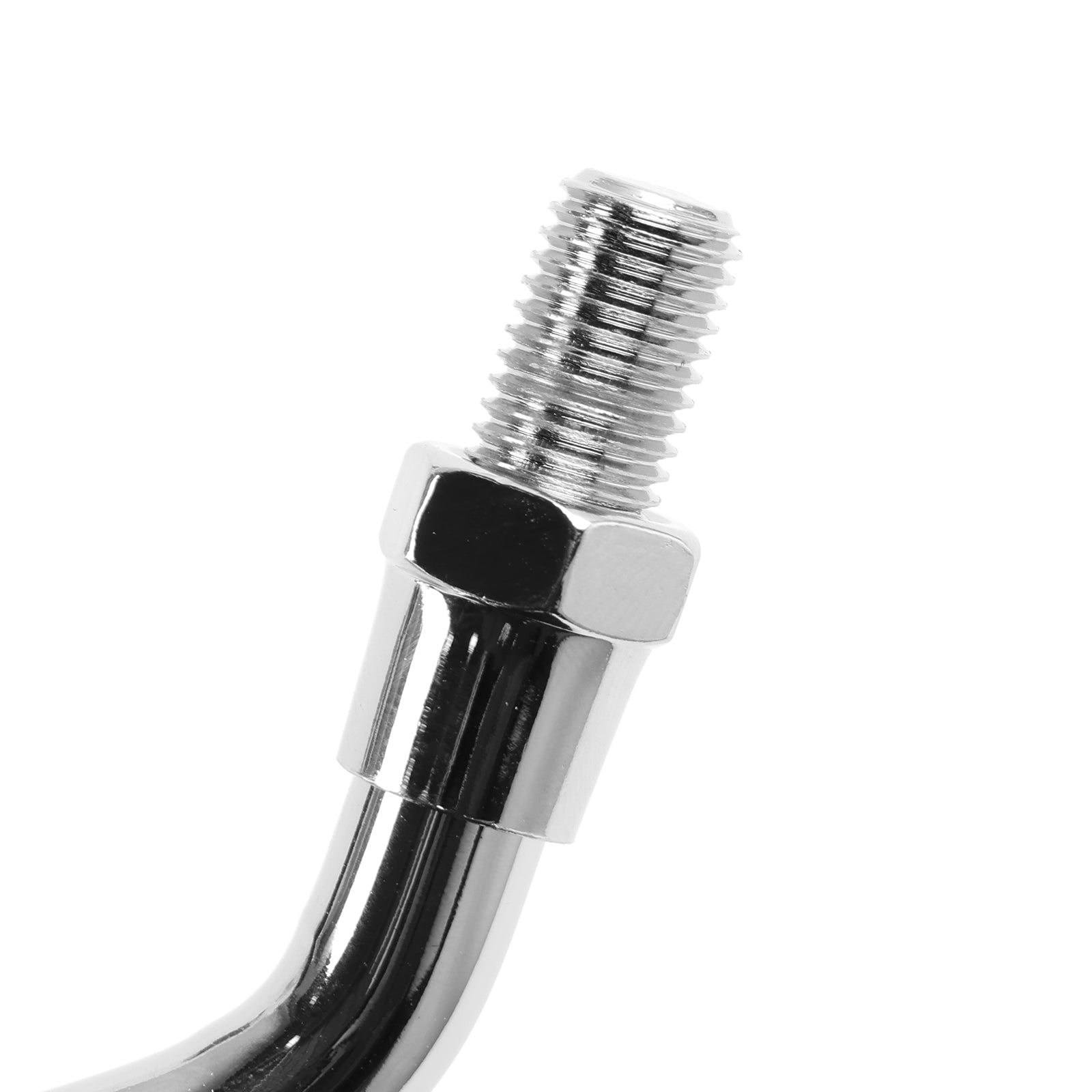 Espejo retrovisor clásico redondo cromado de 4 pulgadas con espejos E-Mark M10 para bicicletas japonesas