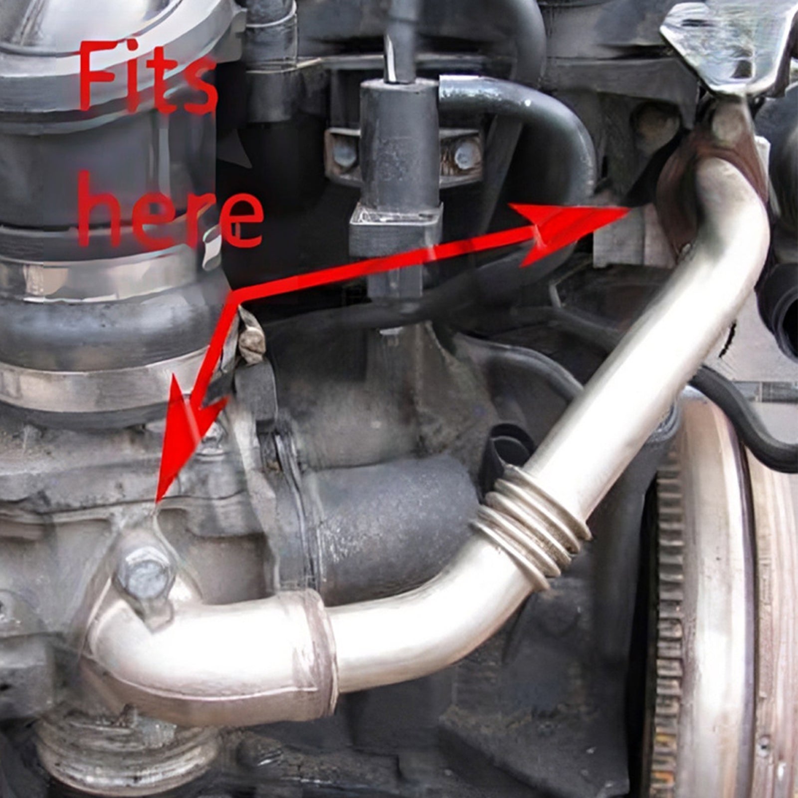 Zaślepka zaworu EGR do silnika Renault 2.2 2.5 dCi do silnika Opel 2.5 CDTI