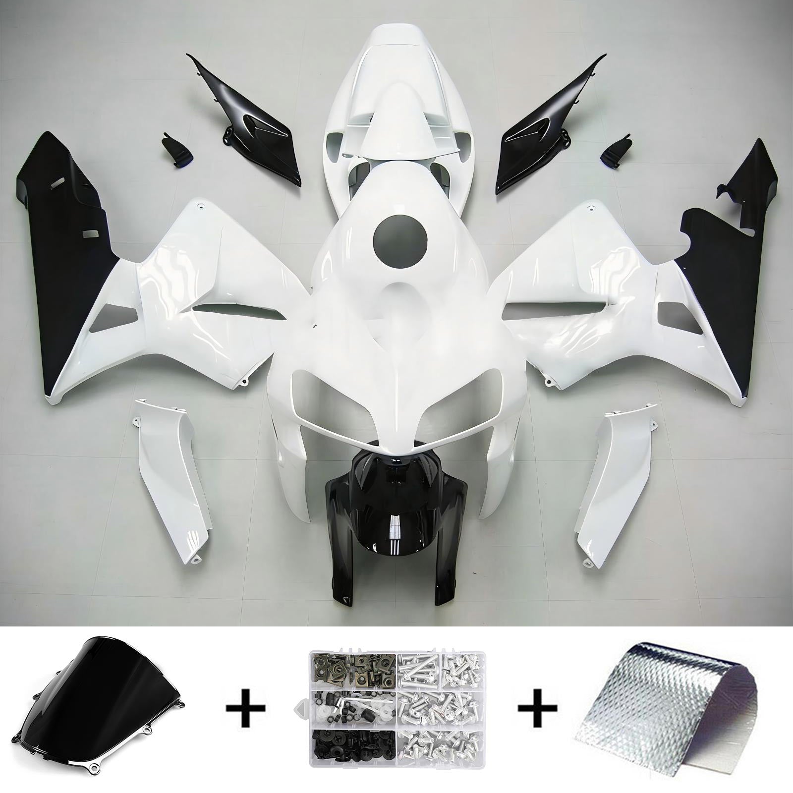Kit de carénage par injection, carrosserie en plastique ABS pour Honda CBR600RR 2005-2006 F5