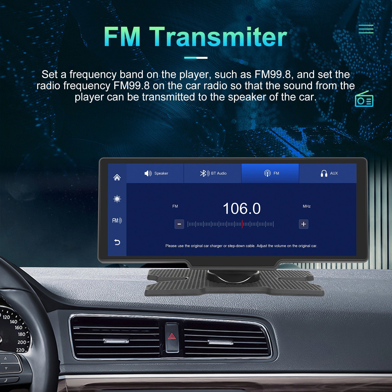 Boordnavigatiesysteem met 10,26 inch HD-scherm, CarPlay en 12 inch LED-camera.