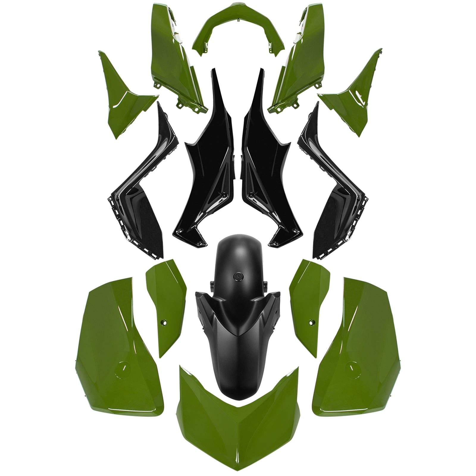Kit de carénage de carrosserie ABS par injection pour Yamaha X-MAX 300 XMAX 2023-2024 16#