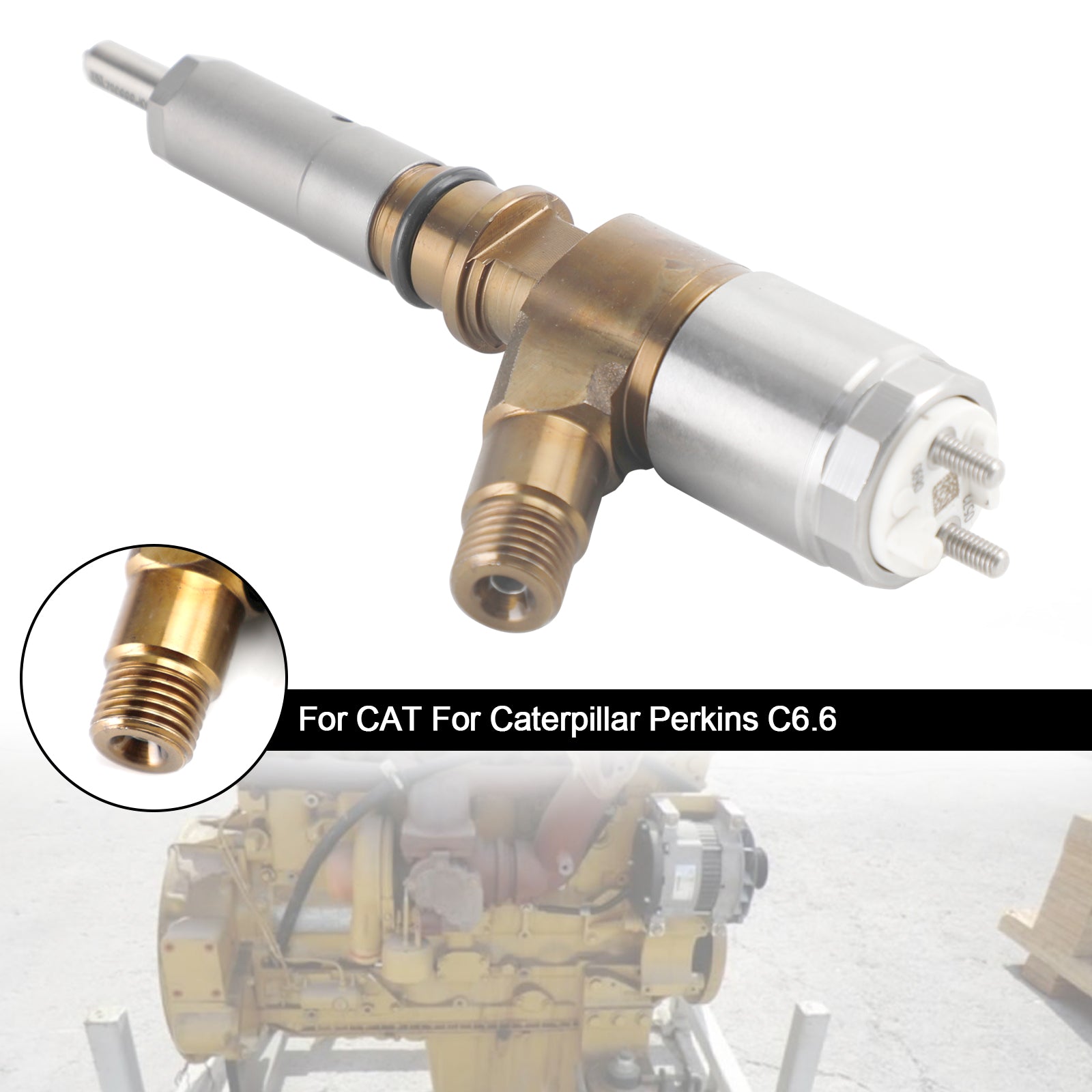 Inyector de combustible 1PS 2645A749 para Caterpillar Perkins C6.6 para CAT 320-0690