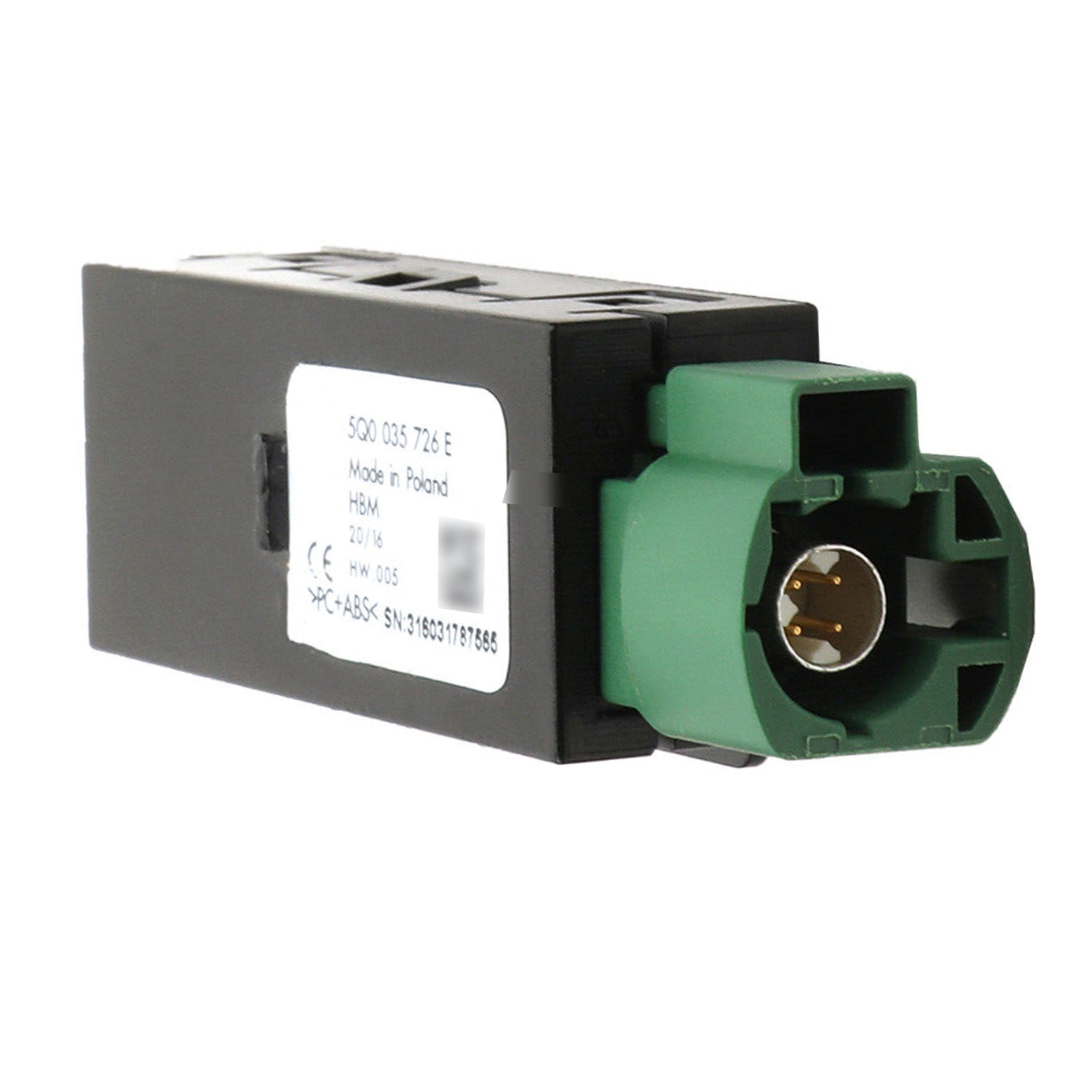 Moduł CarPlay MIB2 5Q0035726E dla portu USB Proste uczynienie VW Golf Tiguan Passat