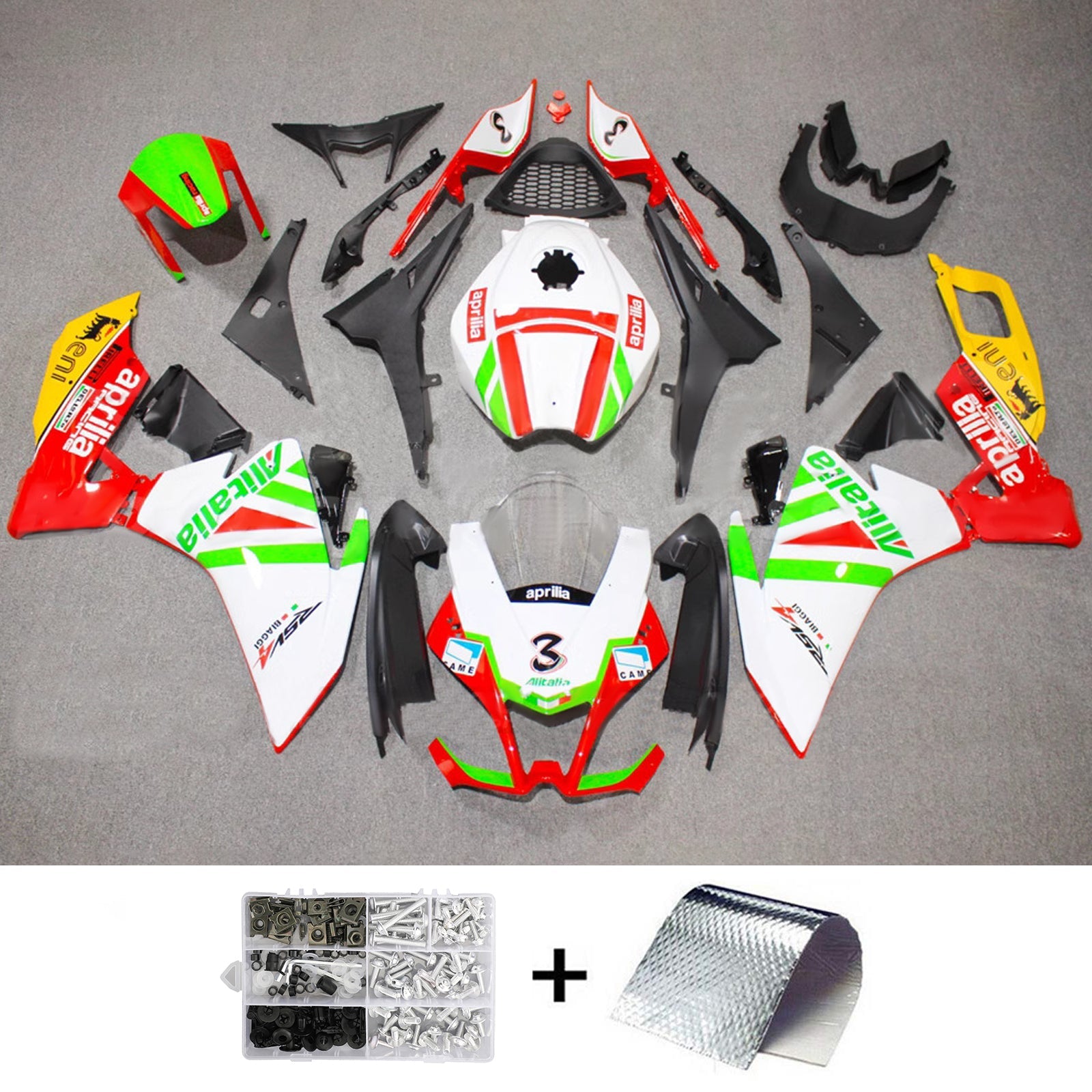 Aprilia Rs4 125 Kit de carenado de inyección 2012-2016