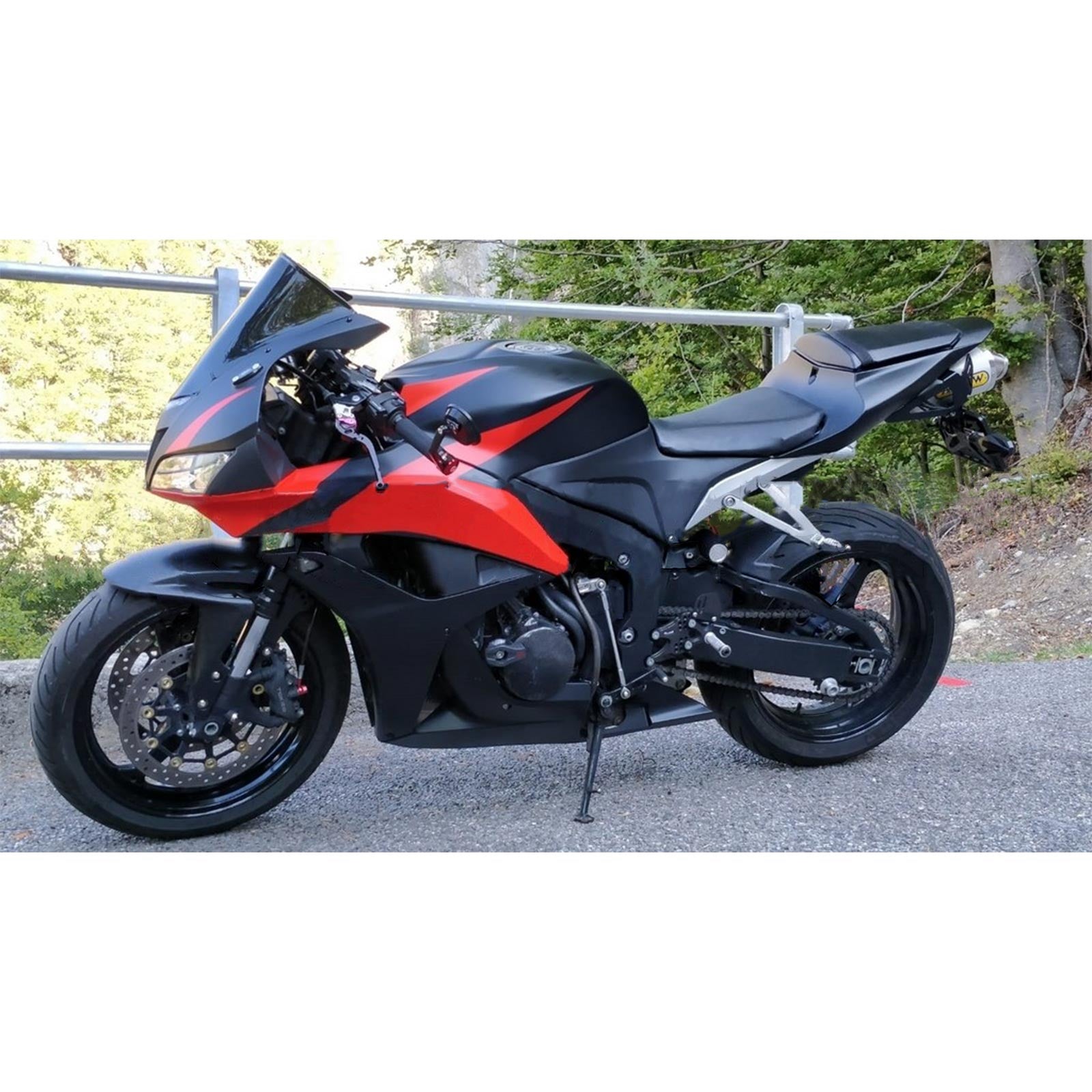 Kit de carenado de inyección, carrocería de plástico ABS para Honda CBR600RR 2007-2008 F5