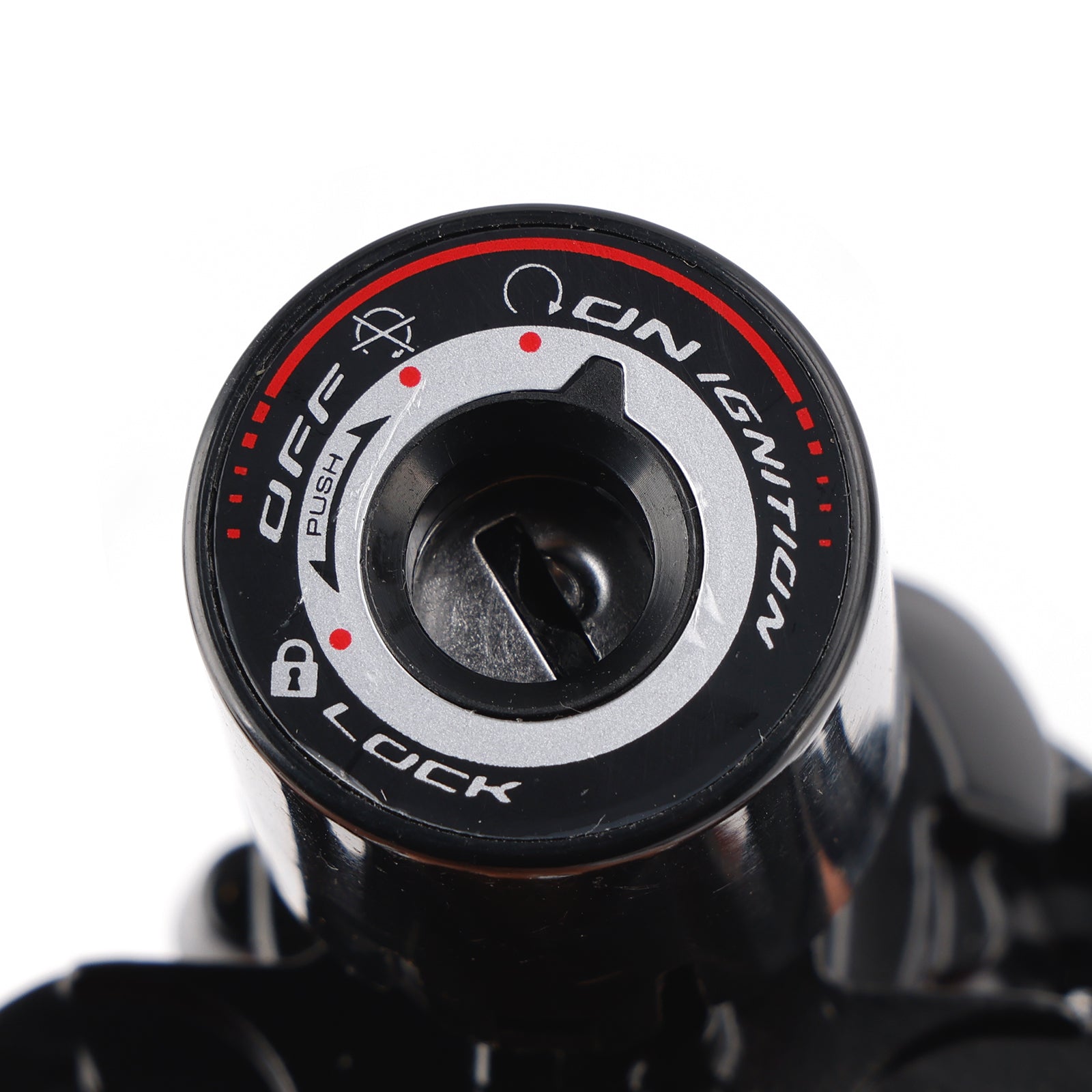 Zestaw kluczy zawierający cylinder zapłonowy, zamek siedzenia, korek wlewu paliwa i kluczyk do Kawasaki Z 500 Ninja 500 2024-2026