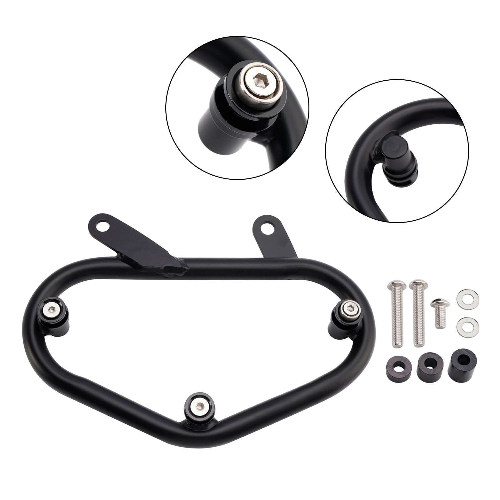 Support de fixation latéral gauche pour sacoche de selle Speed Scrambler 400 X 2024-2025