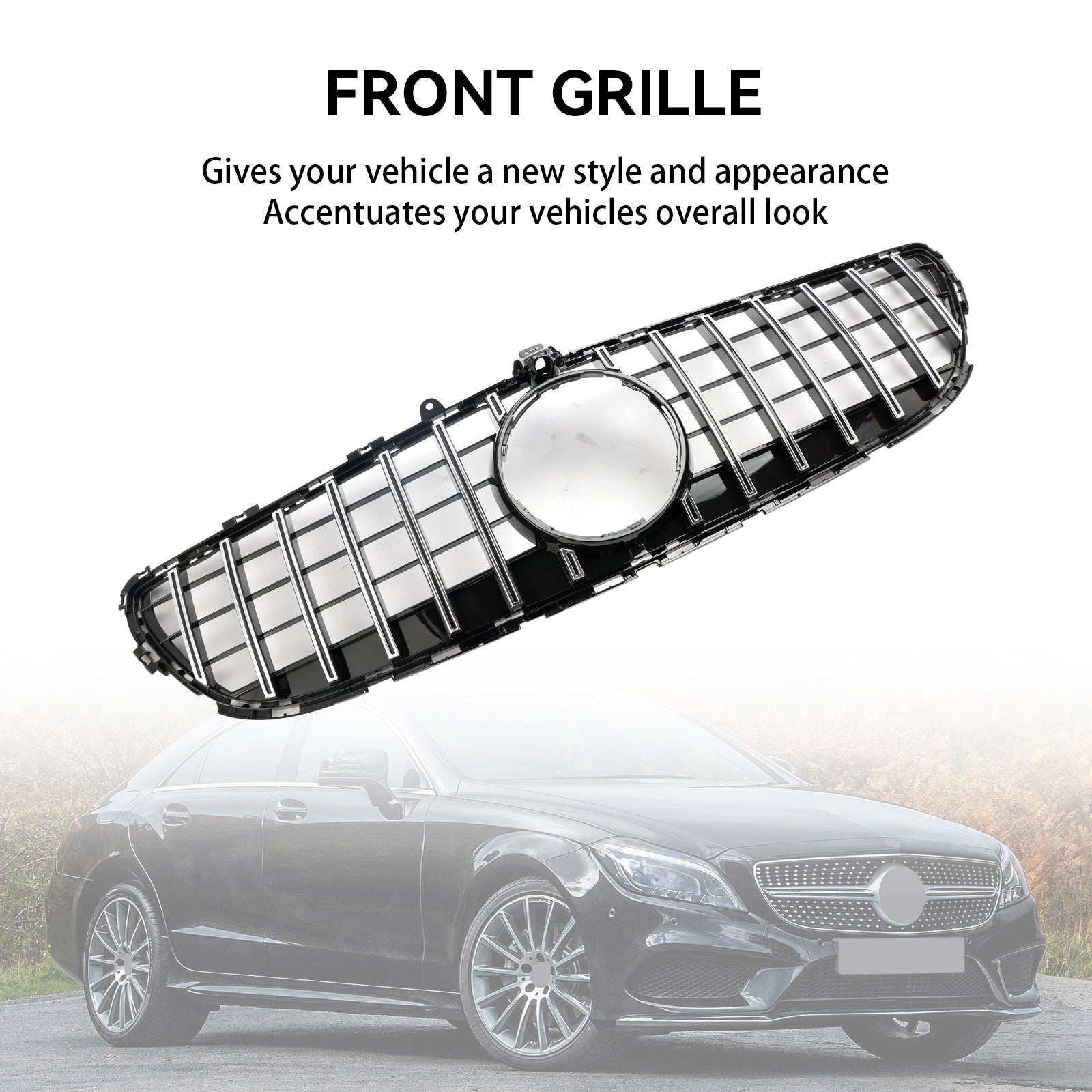 Grille de pare-chocs avant Mercedes Benz Classe CLS W218 CLS350 2015-2018