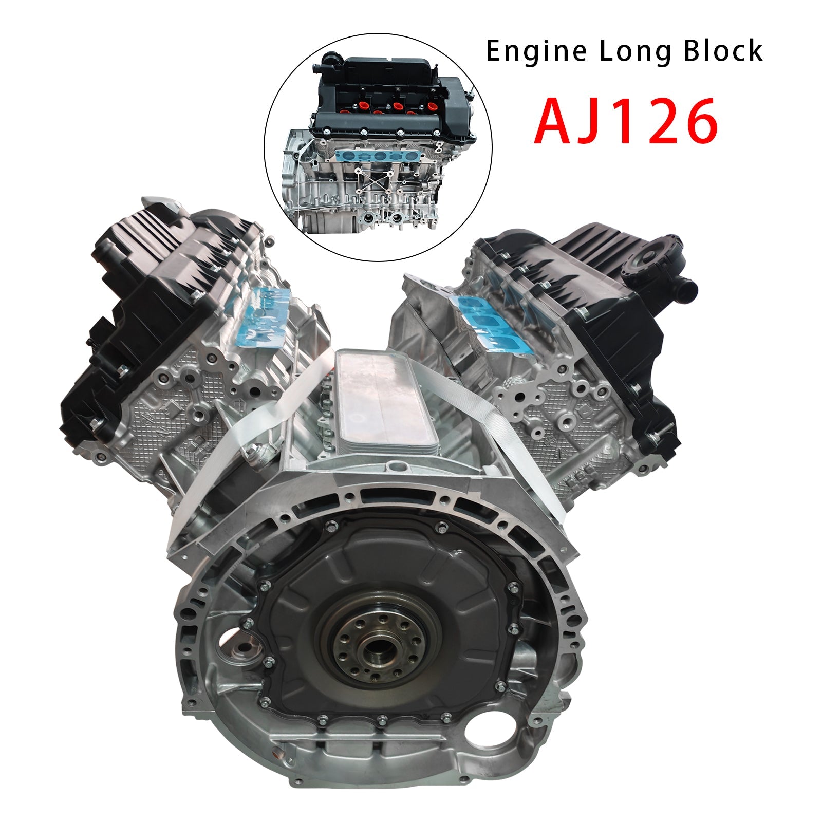 Bloc-moteur long 3.0L AJ126 306 ch pour Land Rover Range Rover Sport L494 (2013-2016)