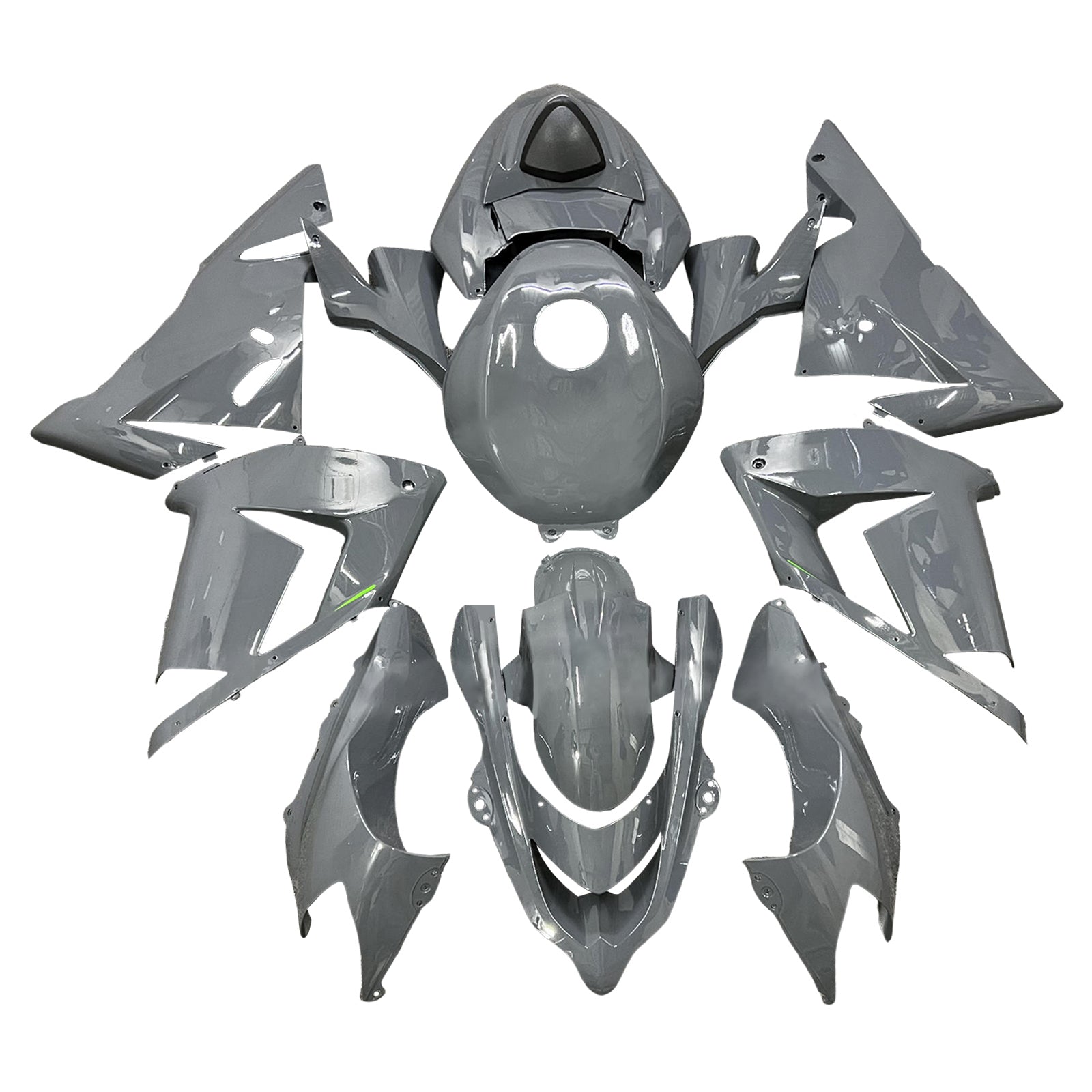 Komplet oklepa za vbrizgavanje, karoserija iz ABS plastike za Kawasaki ZX10R 2004-2005