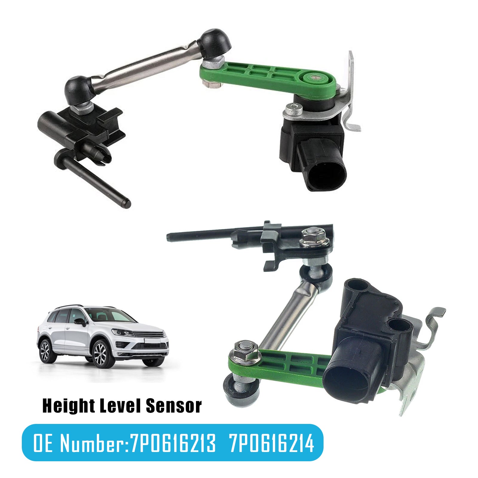 Sensore di livello anteriore sinistro e destro 7P0616213 per VW Touareg 7P5 7P6 2010-2018