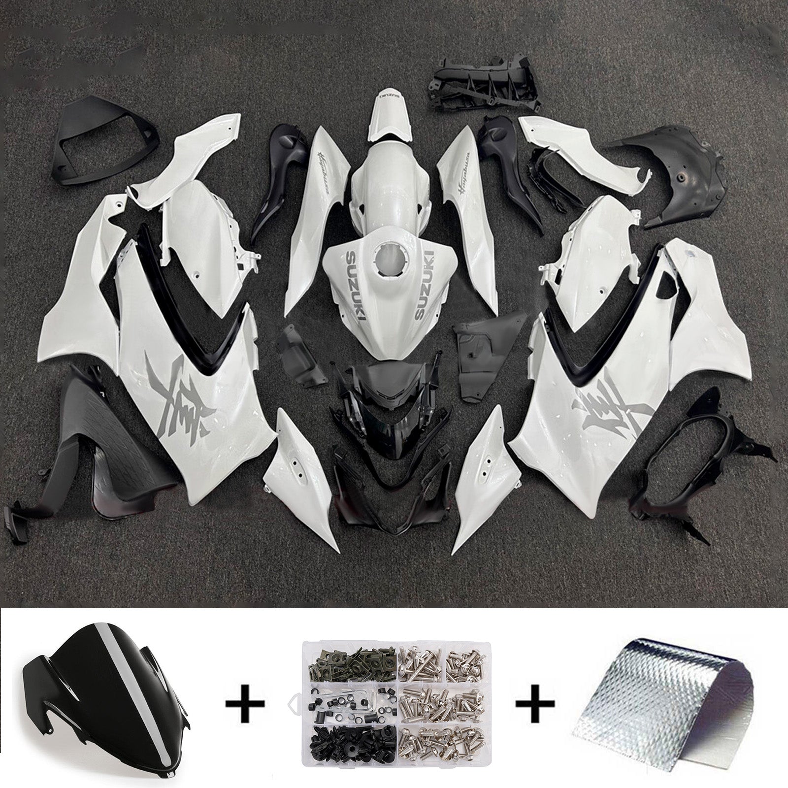Kit carena iniettata ABS per Suzuki Hayabusa GSX1300R 2021-2025