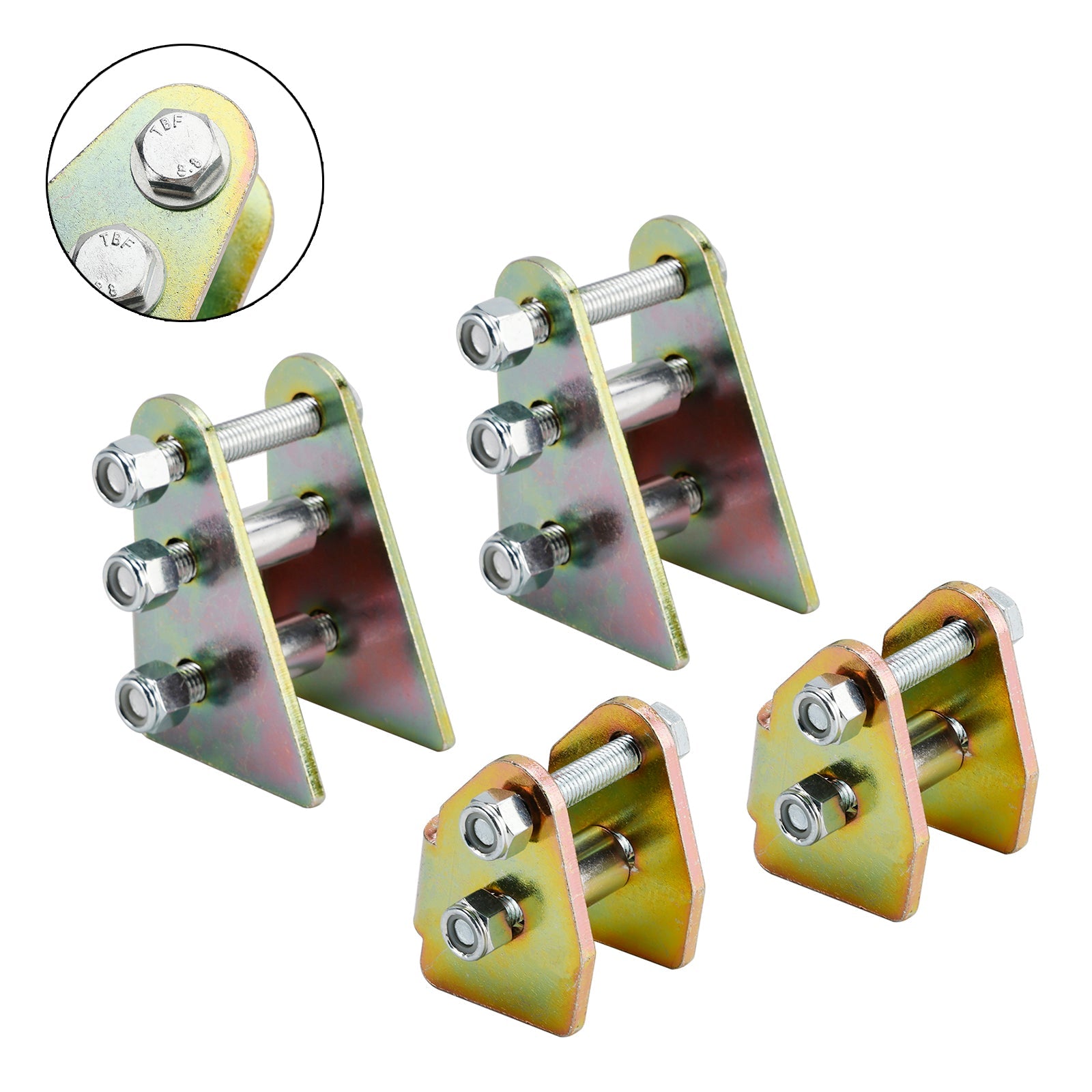 Kit de suspension avant et arrière de 5 cm (2 pouces) pour Kawasaki Teryx4 750 (2012-2013).