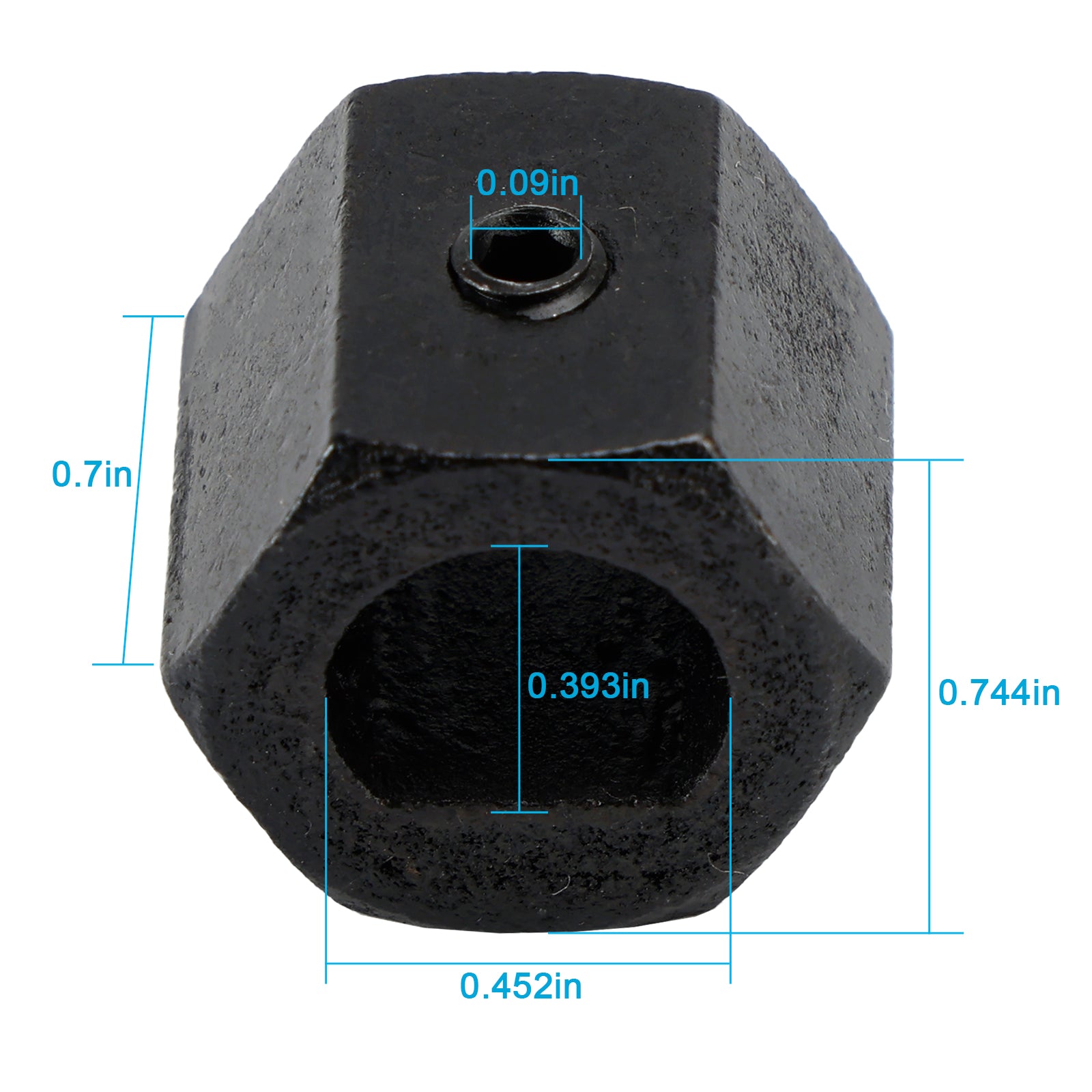 Tuerca elevadora 809446 para gato de lengüeta de remolque eléctrico estándar Lippert 1817941