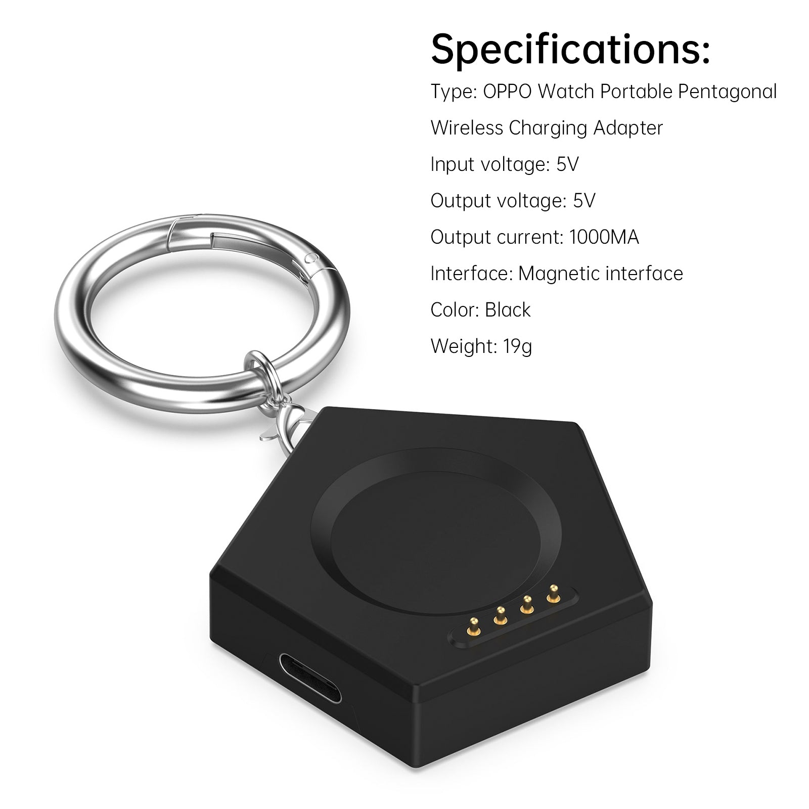 Cable de carga y base para OnePlus Watch 3/2 y Oppo Watch X2/X/4 Pro/3/3 Pro