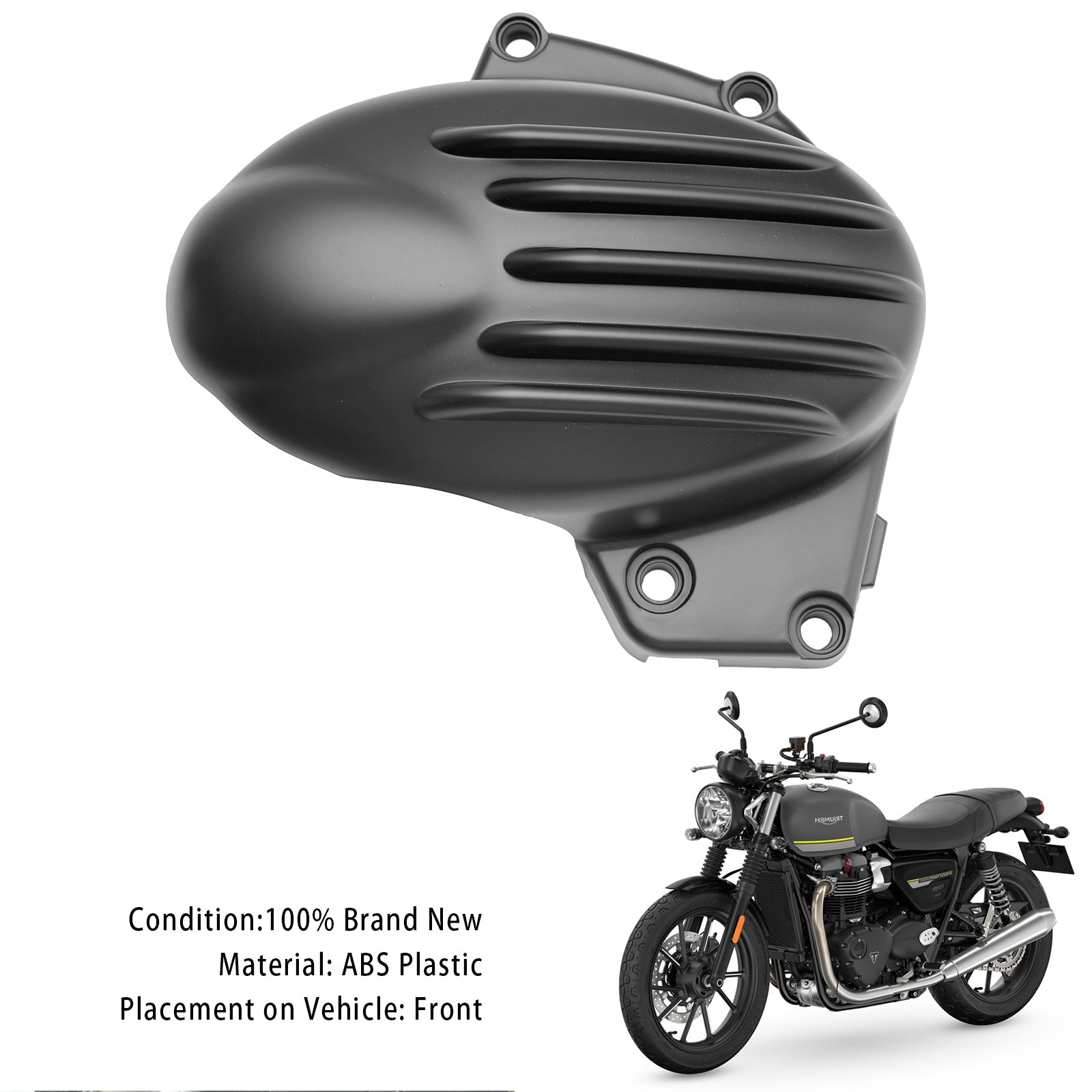 Couvercle de carénage de protection de chaîne de pignon avant Speed Twin 900 2023-2024