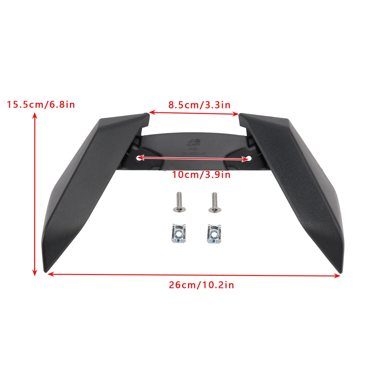 Extension de carénage de garde-boue avant pour BMW R1300GS 2023-2025