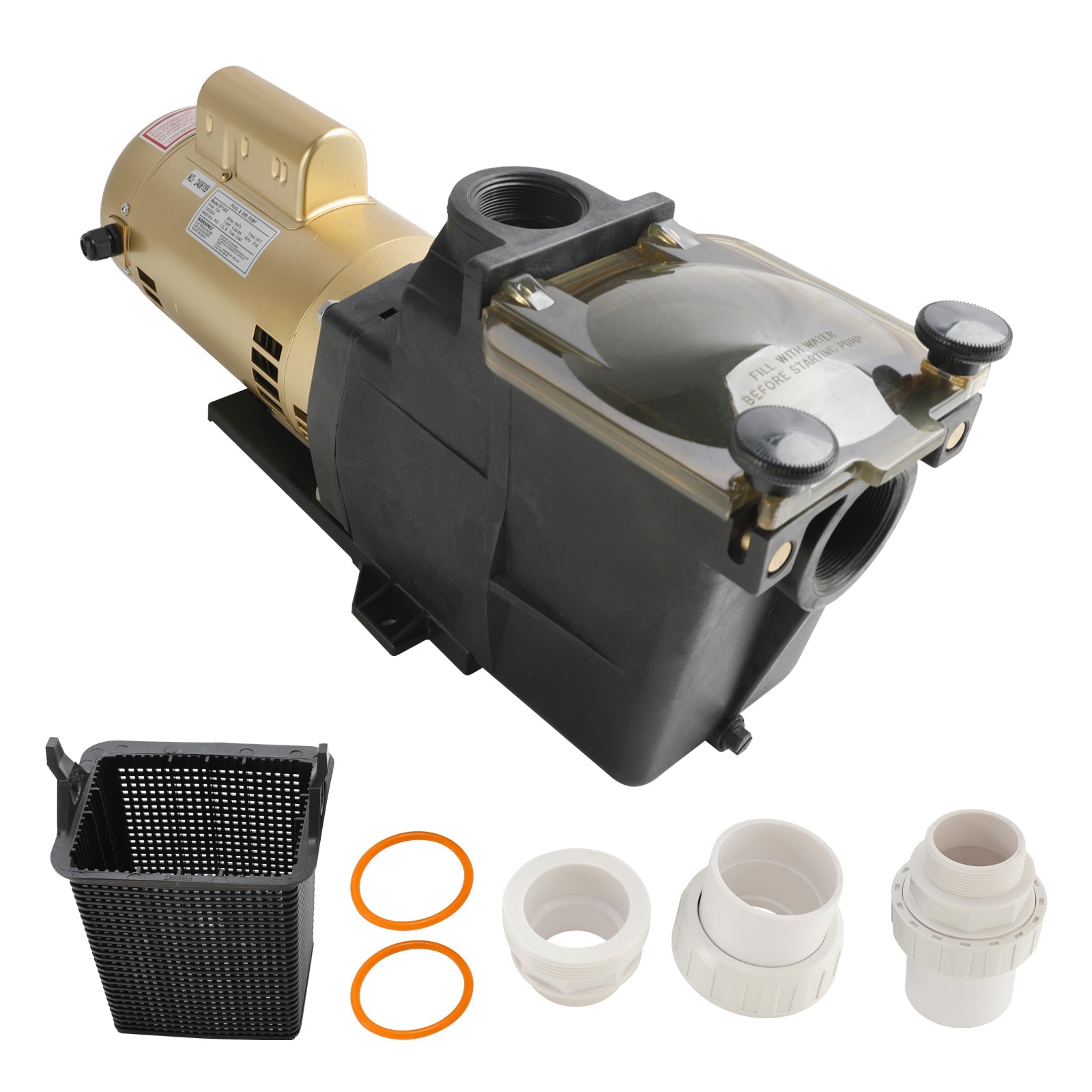 Pompa basenowa o pojedynczej prędkości W3SP2607X10 Super Pompa 1 KM 115/230 V