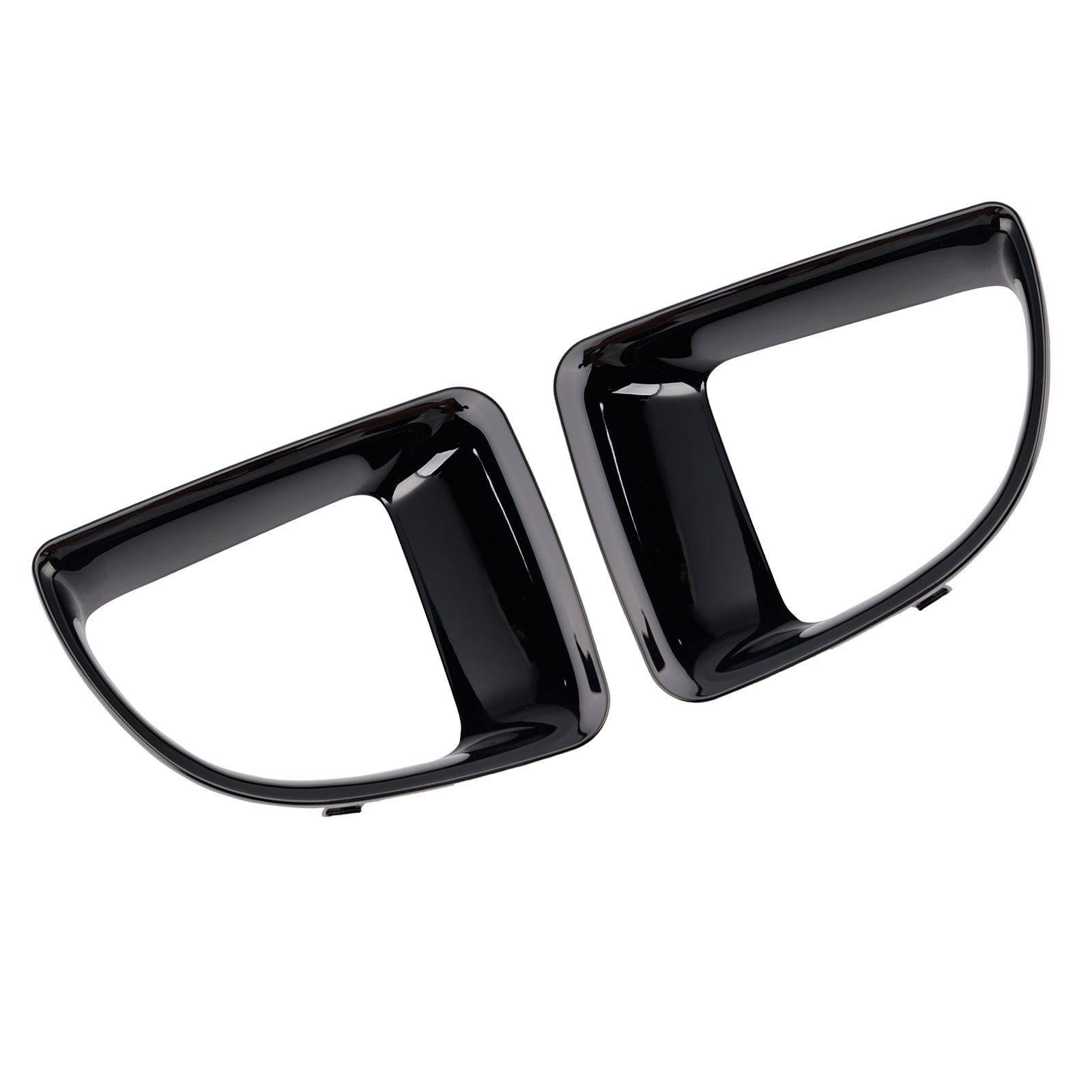 Cadre de conduit d'air avant noir brillant pour Mini Clubman R55 (2010-2012) 51117255117 51117255119