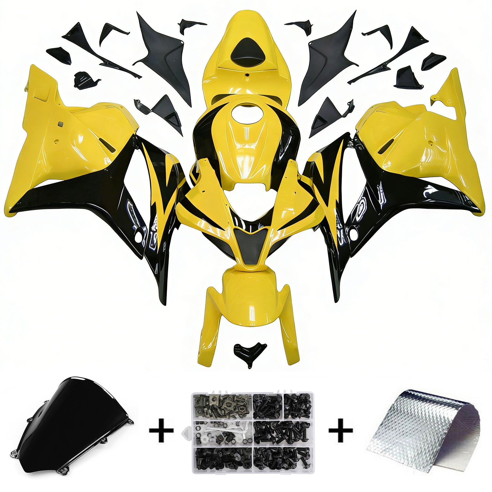 Kit de carénage à injection en plastique ABS pour Honda CBR600RR 2009-2012 F5