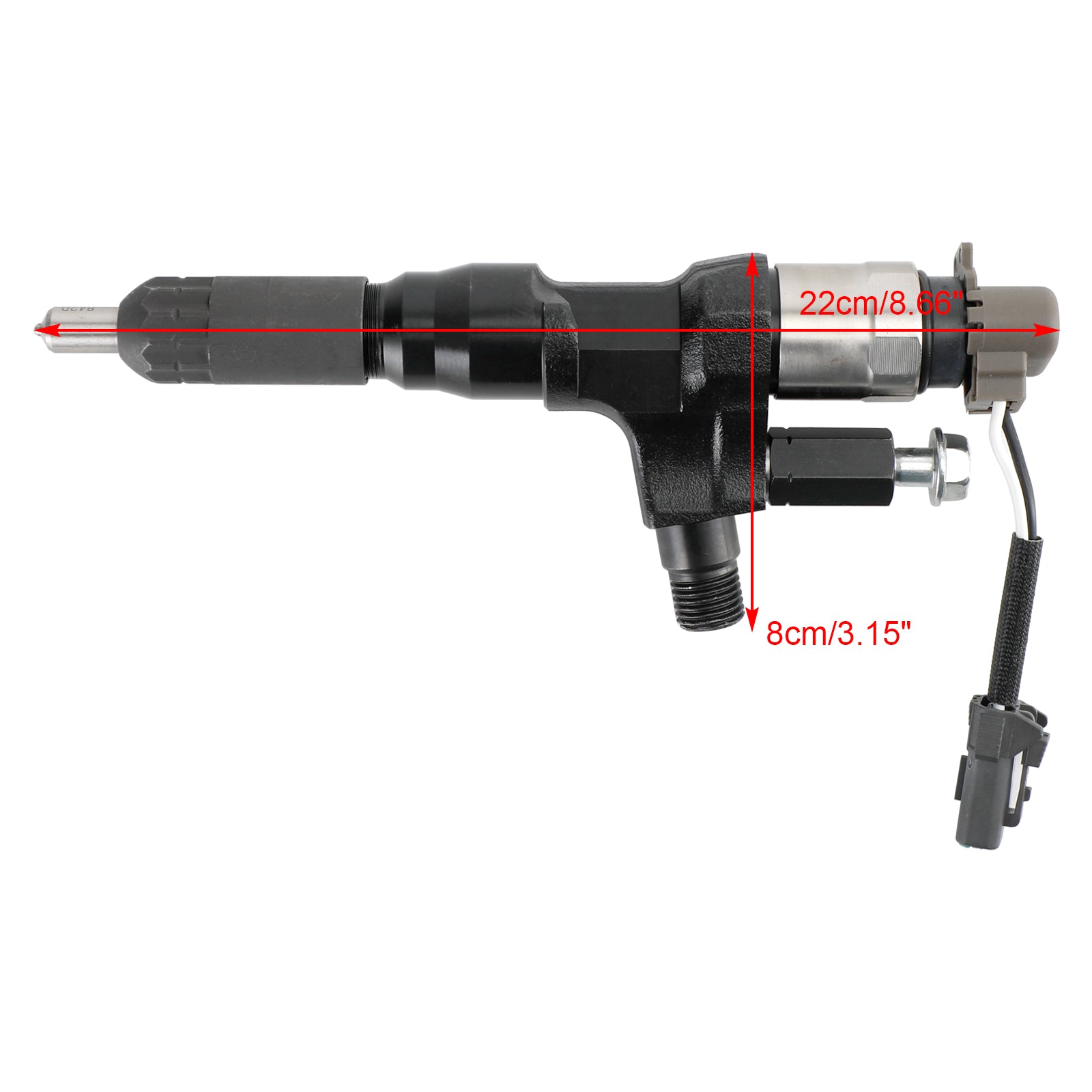 1PCS Fuel Injector 095000-6593 Pour Denso Pour Hino J08E Pour Kobelco SK330-8