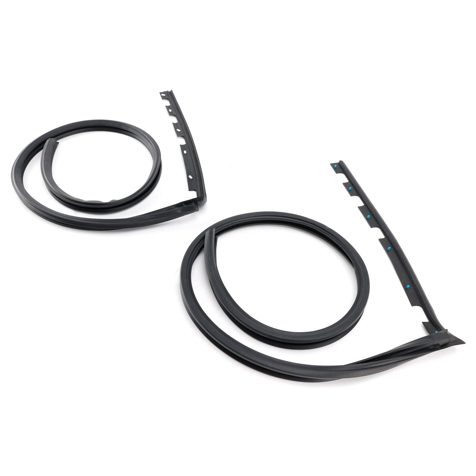 Joints d'étanchéité de porte gauche et droite en caoutchouc pour Honda Civic 3D EK9, EK2-3 et EK4 (1996-2000).