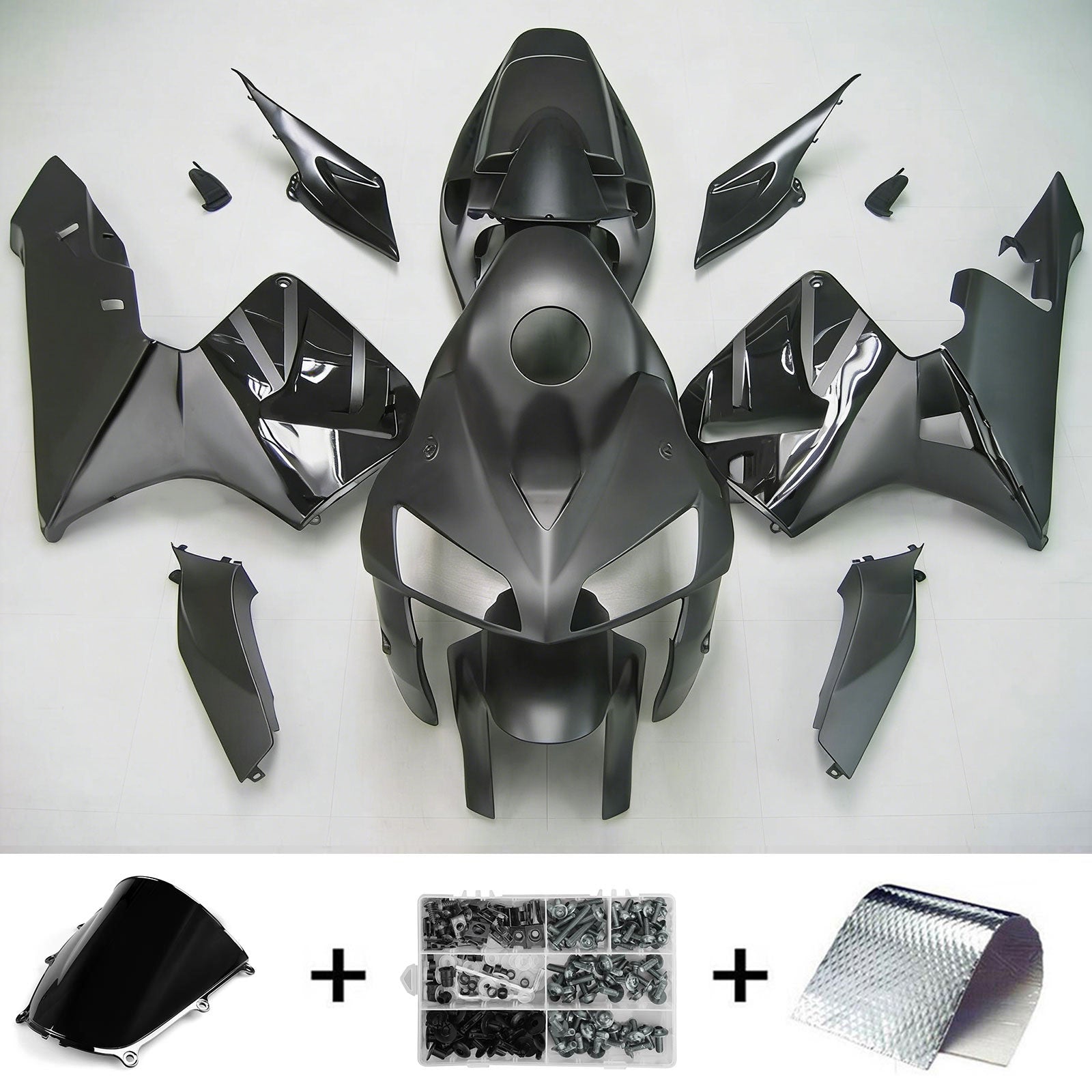 Kit de carénage par injection, carrosserie en plastique ABS pour Honda CBR600RR 2005-2006 F5