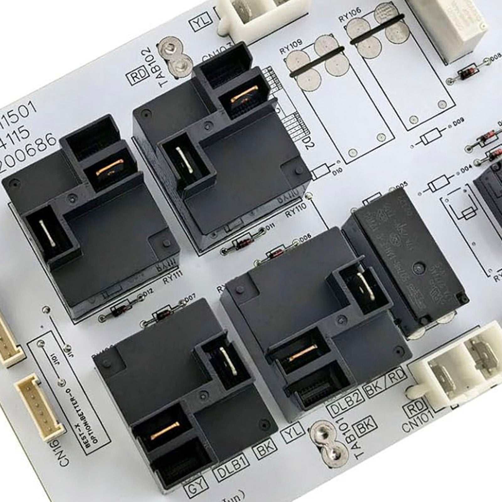 Carte de commande de relais EBR 74164805 pour cuisinières/fours LG