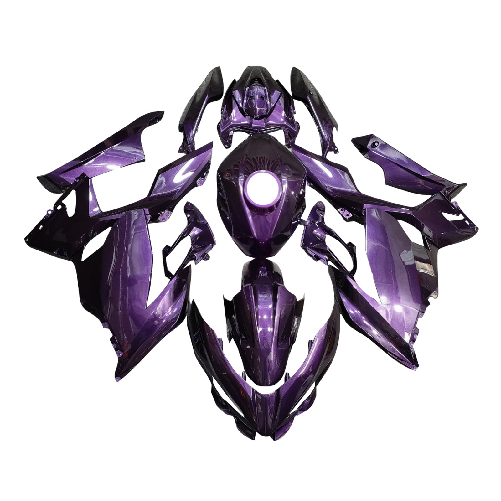 Kit di carenatura a iniezione, carrozzeria in plastica ABS per Kawasaki EX400 Ninja400 2018-2024