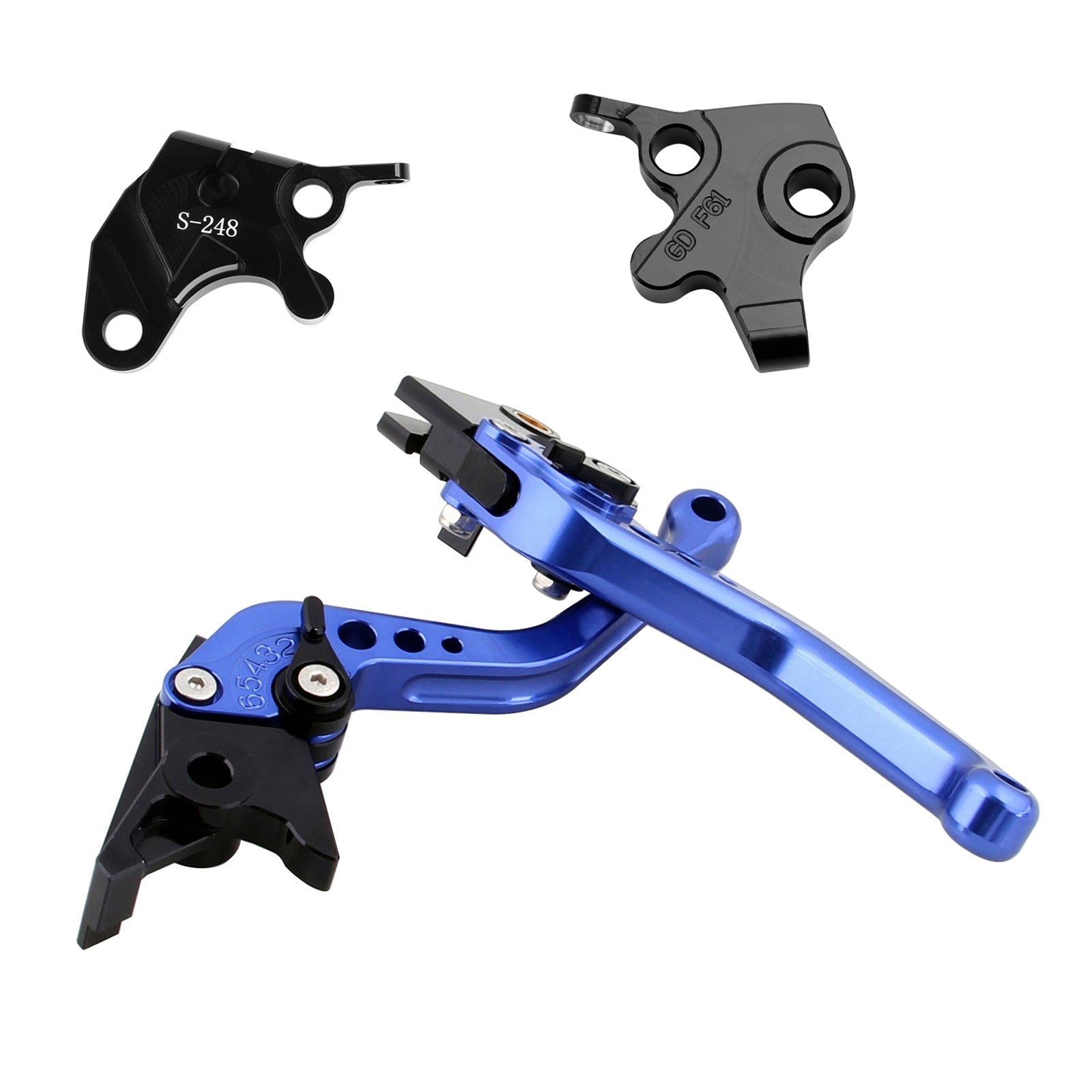 Palanca de freno y embrague corta para Yamaha YZF R125 2008-2011