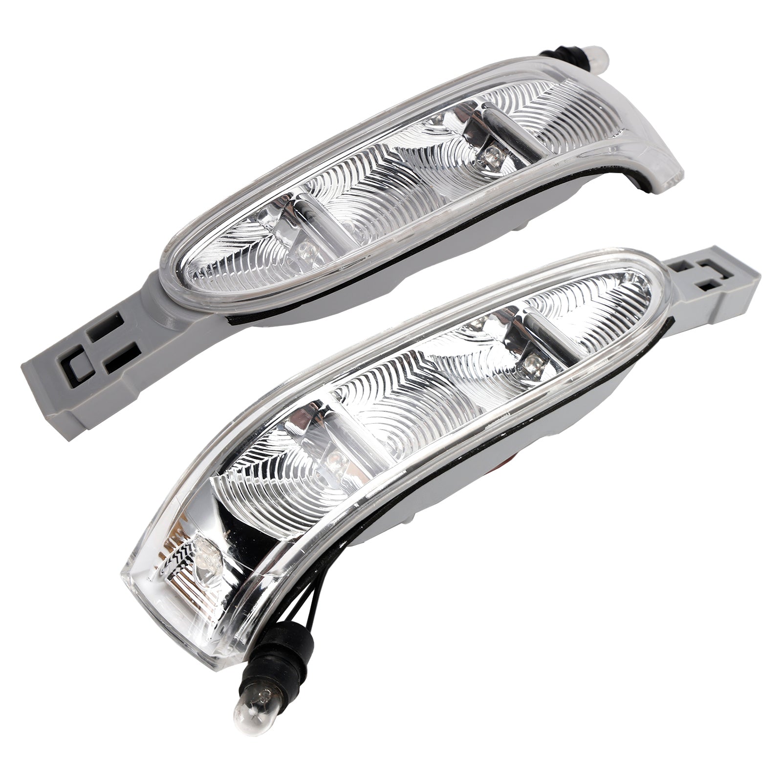 Buitenspiegels met geïntegreerde richtingaanwijzers (set van twee) voor Mercedes ML W164 (vóór de facelift) en GL X164 (vóór de facelift) - Referentie : A1648200521