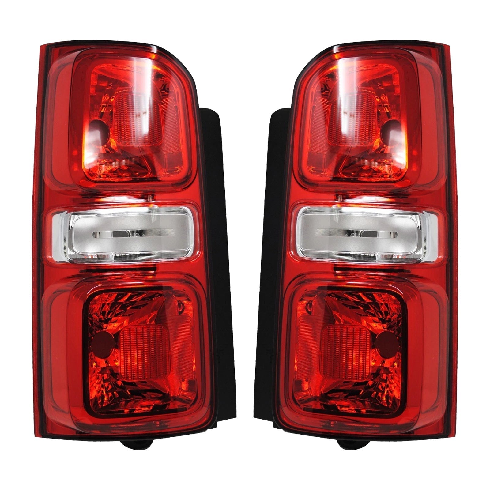 Halogeen achterlichten links en rechts voor Toyota Proace (2016-2021) - Onderdeelnummers : 9808243180 en 9808243182