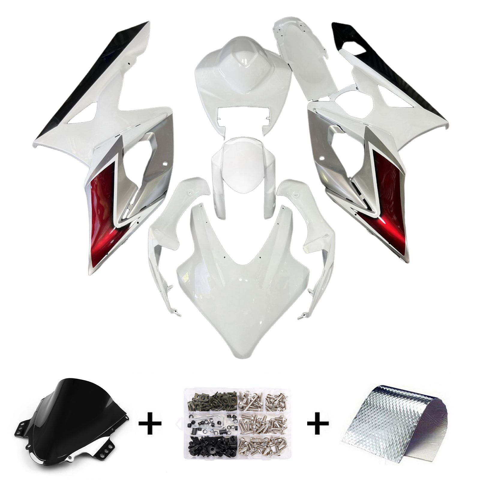 Kit di carenatura a iniezione, carrozzeria in plastica ABS per Suzuki GSXR1000 2005-2006 K5