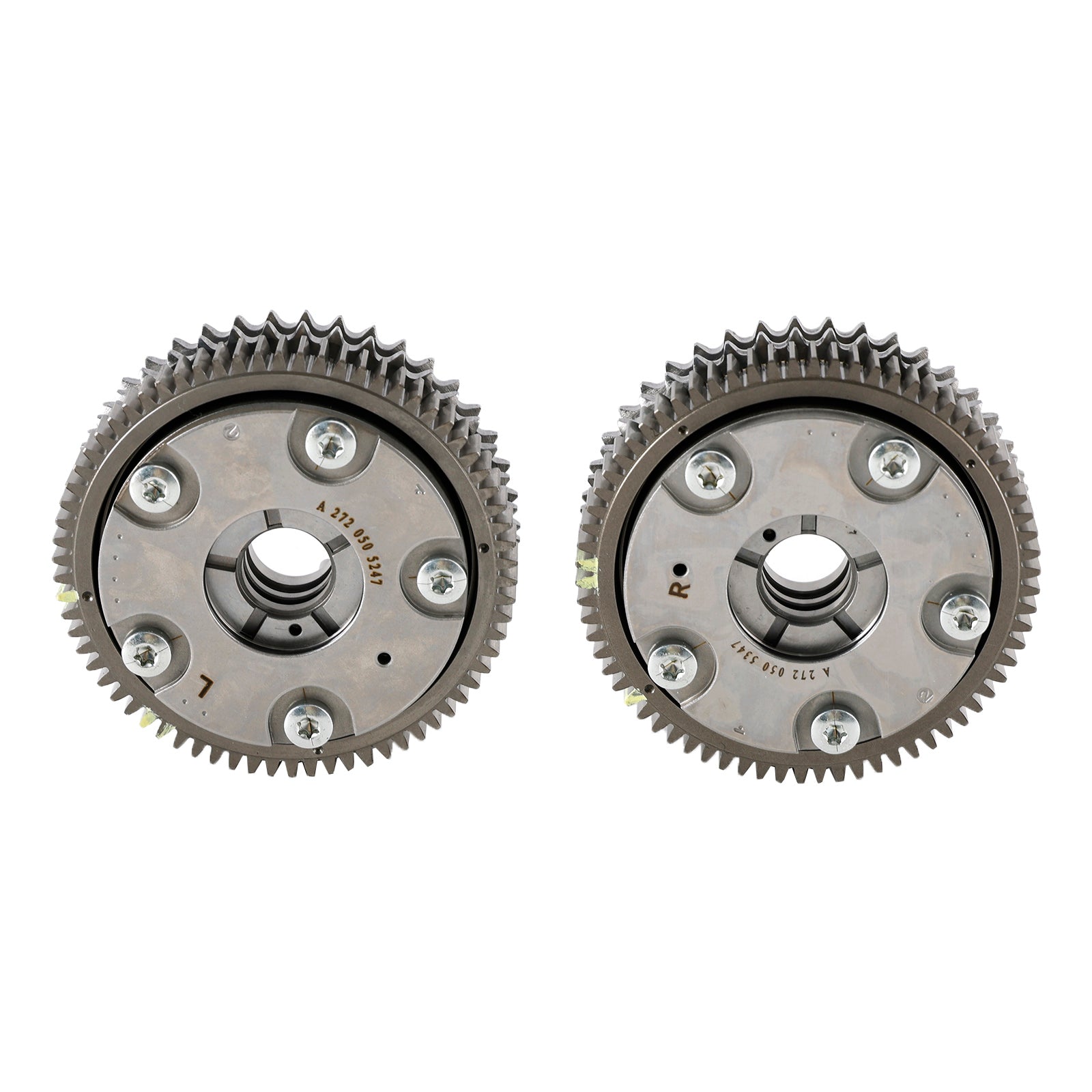 Mercedes-Benz CLK 350 550 2007 Basic V6 gasdistributiekettingset + 4 × nokkenasverstellers